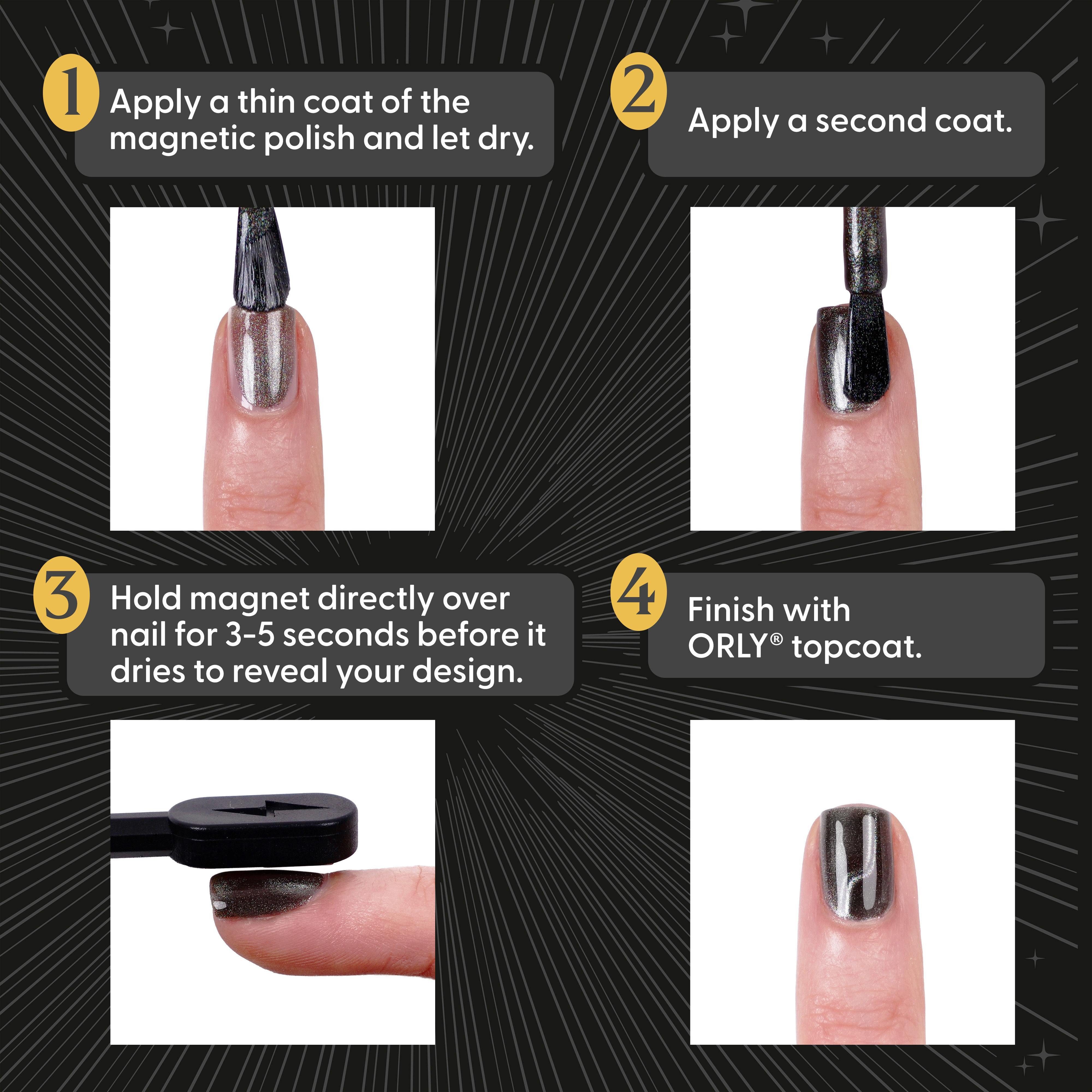 ORLY Nagellack magnetisch x HARRY POTTER CAULDRON SMOKE 18 ml – Bild 4 von 5