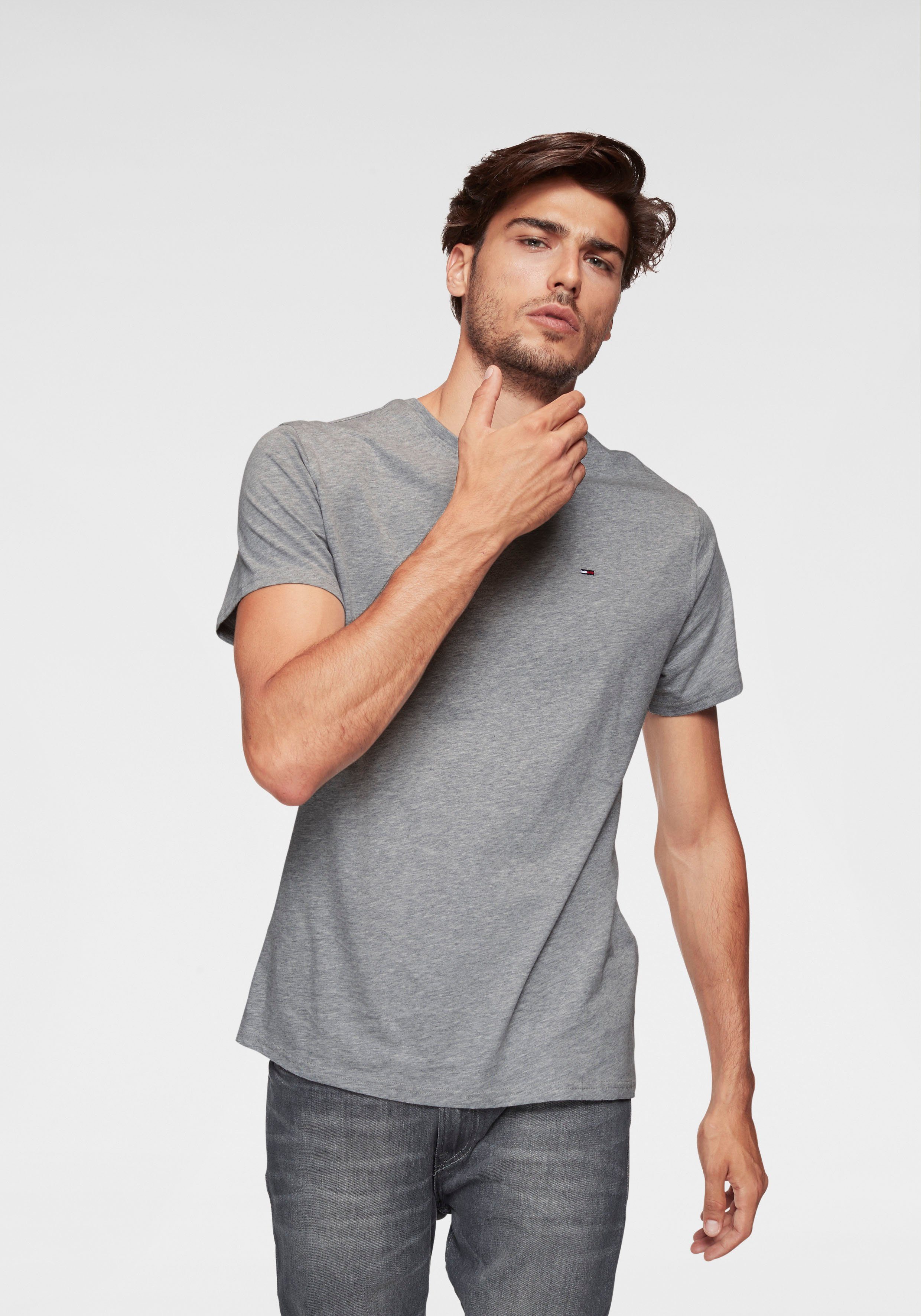 Tommy Jeans T-Shirt TJM ESSENTIAL SOLID günstig online kaufen