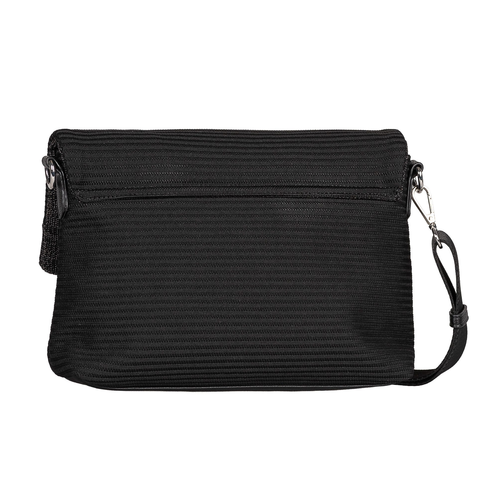 TOM TAILOR Umhängetasche Vesna, Damen Schultertasche aus sportivem Funktionsstrick in casual Shapes