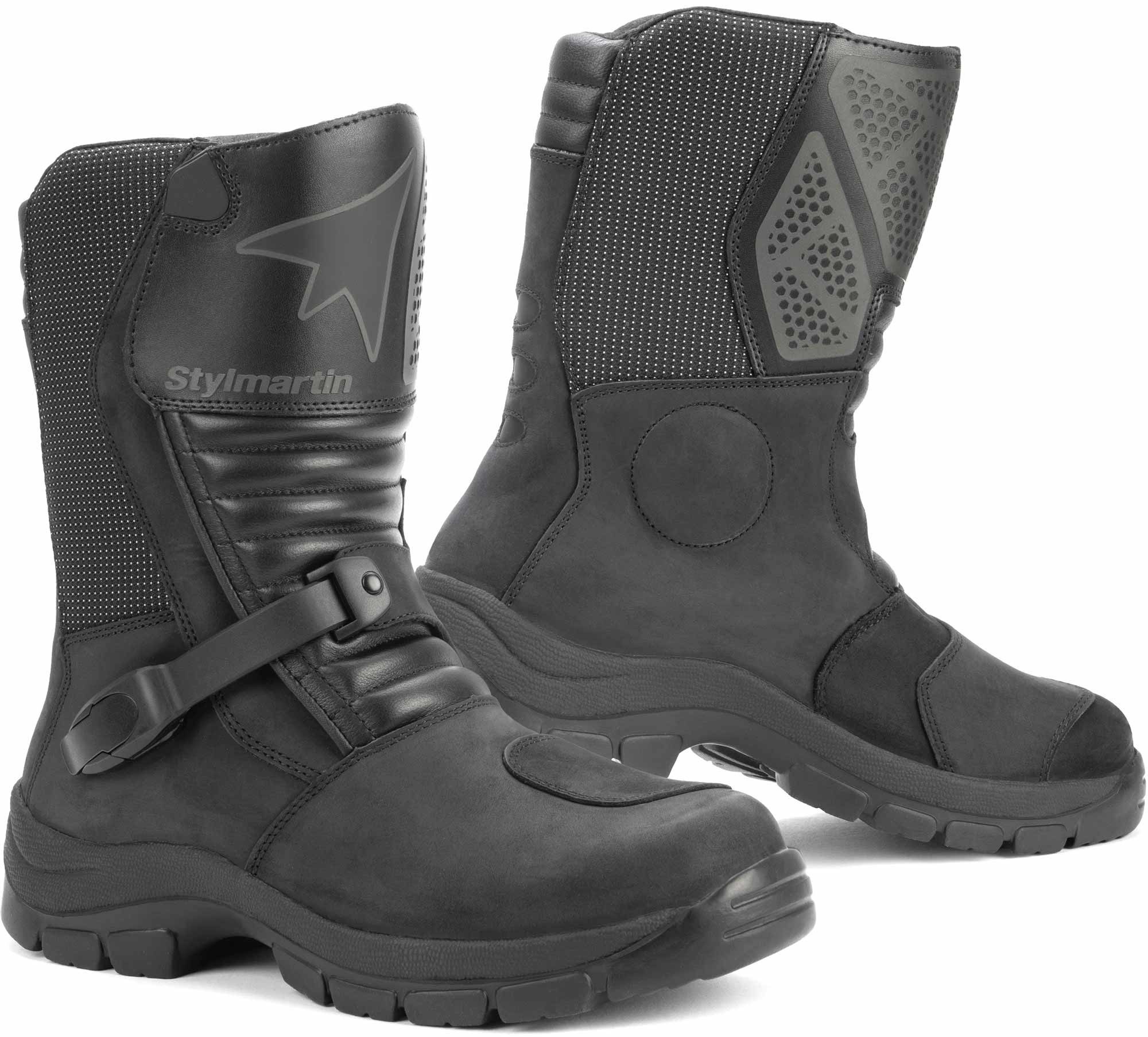Stylmartin Land wasserdichte Motorradstiefel Motorradstiefel Wasserdicht Atmungsaktiv reflektierende robust wasserdichte
