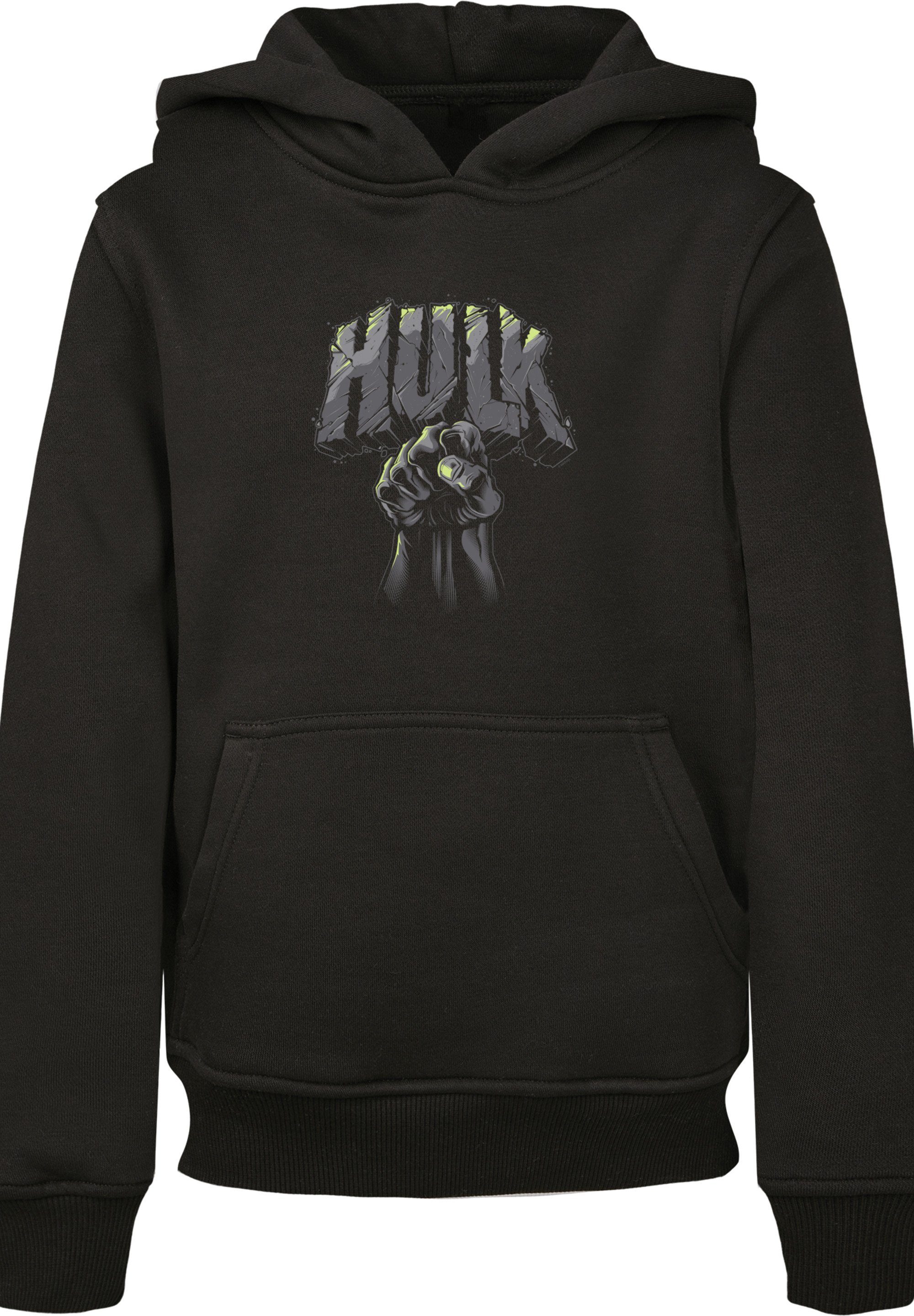 F4NT4STIC Sweatshirt Marvel Superhelden Hulk Punch Logo Unisex Kinder,Premium  Merch,Jungen,Mädchen,Logo Print