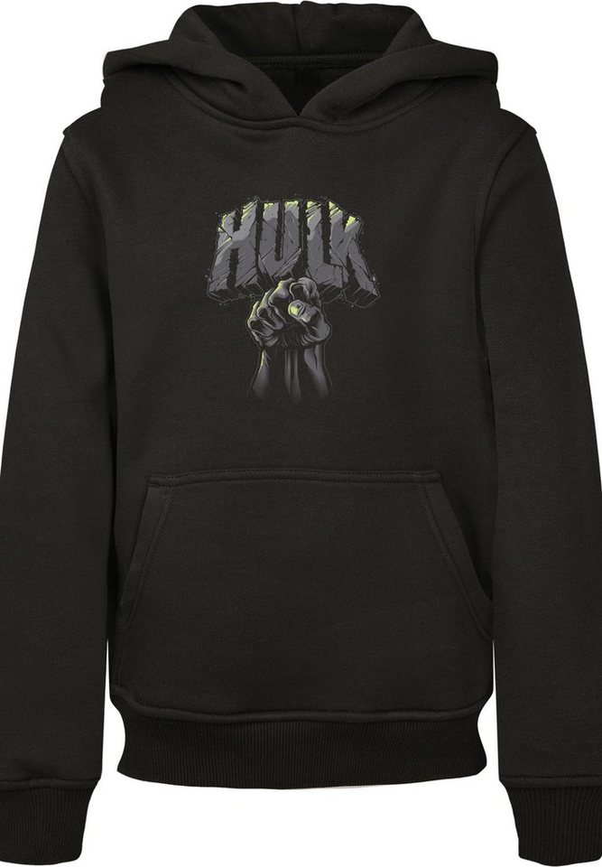 F4NT4STIC Sweatshirt Marvel Superhelden Hulk Punch Logo Unisex Kinder,Premium  Merch,Jungen,Mädchen,Logo Print