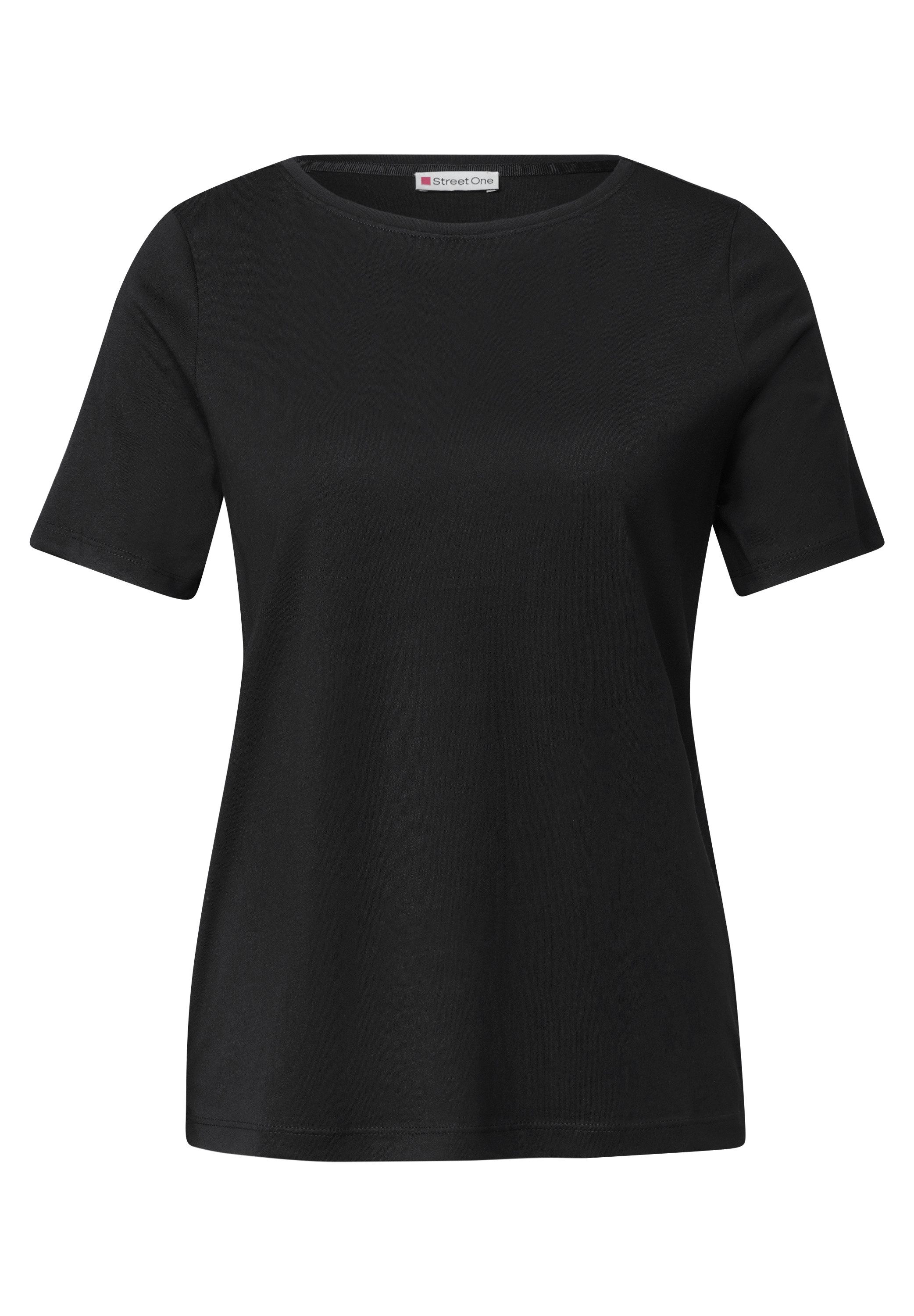 STREET ONE T-Shirt im soften Baumwoll-Mix – Bild 4 von 5