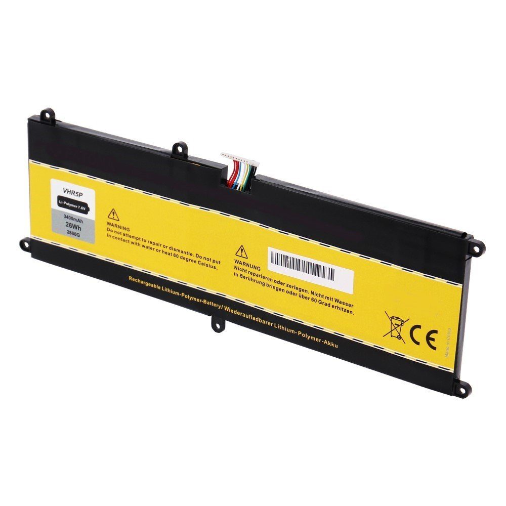 GOLDBATT Akku für Dell Latitude 11 5175 5179 5175 VHR5P 0RFH3V RFH3V 3400mAh Laptop-Akku Ersatzakku 3400 mAh (7,6 V, 1 St), 100 % kompatibel mit den Original Akkus durch maßgefertigte Passform inklusive Überladungs- und Kurzschlussschutz