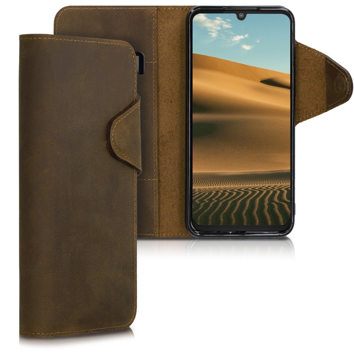 kalibri Handyhülle, Hülle kompatibel mit Motorola One Zoom - Leder  Handyhülle Handy Case Cover - Schutzhülle Lederhülle - Standfunktion  Kartenfächer online kaufen | OTTO