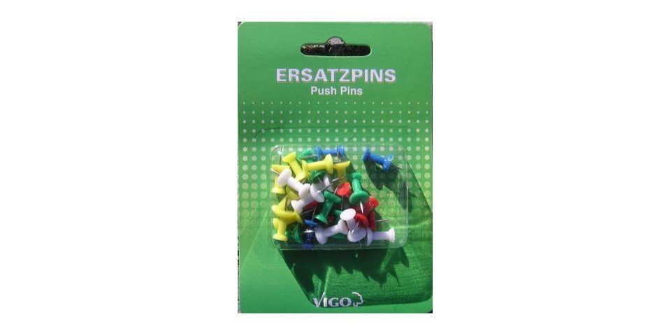 Vigo Pinnwand Vigo Pins für Pinn- und Magnettafeln 25er Pack