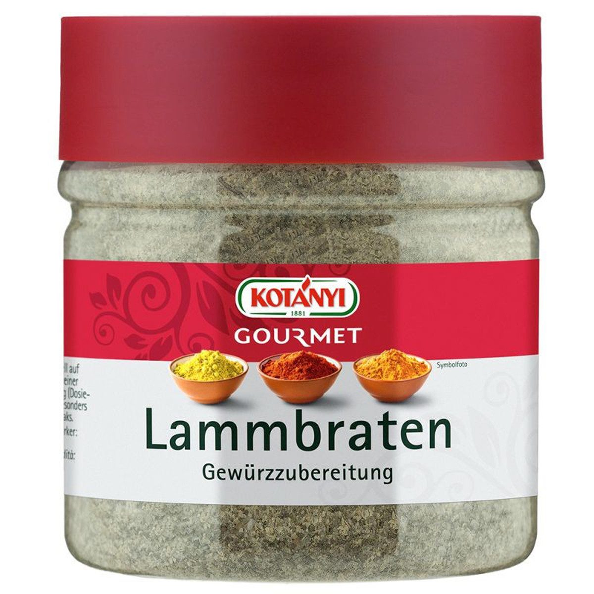 KOTANYI Gewürz, Kotanyi Lammbraten Gewürzzubereitung Pfeffer Knoblauch Minze 283g