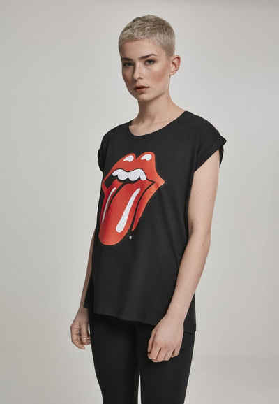Merchcode T-Shirt »Merchcode Damen Ladies Rolling Stones Tongue Tee«