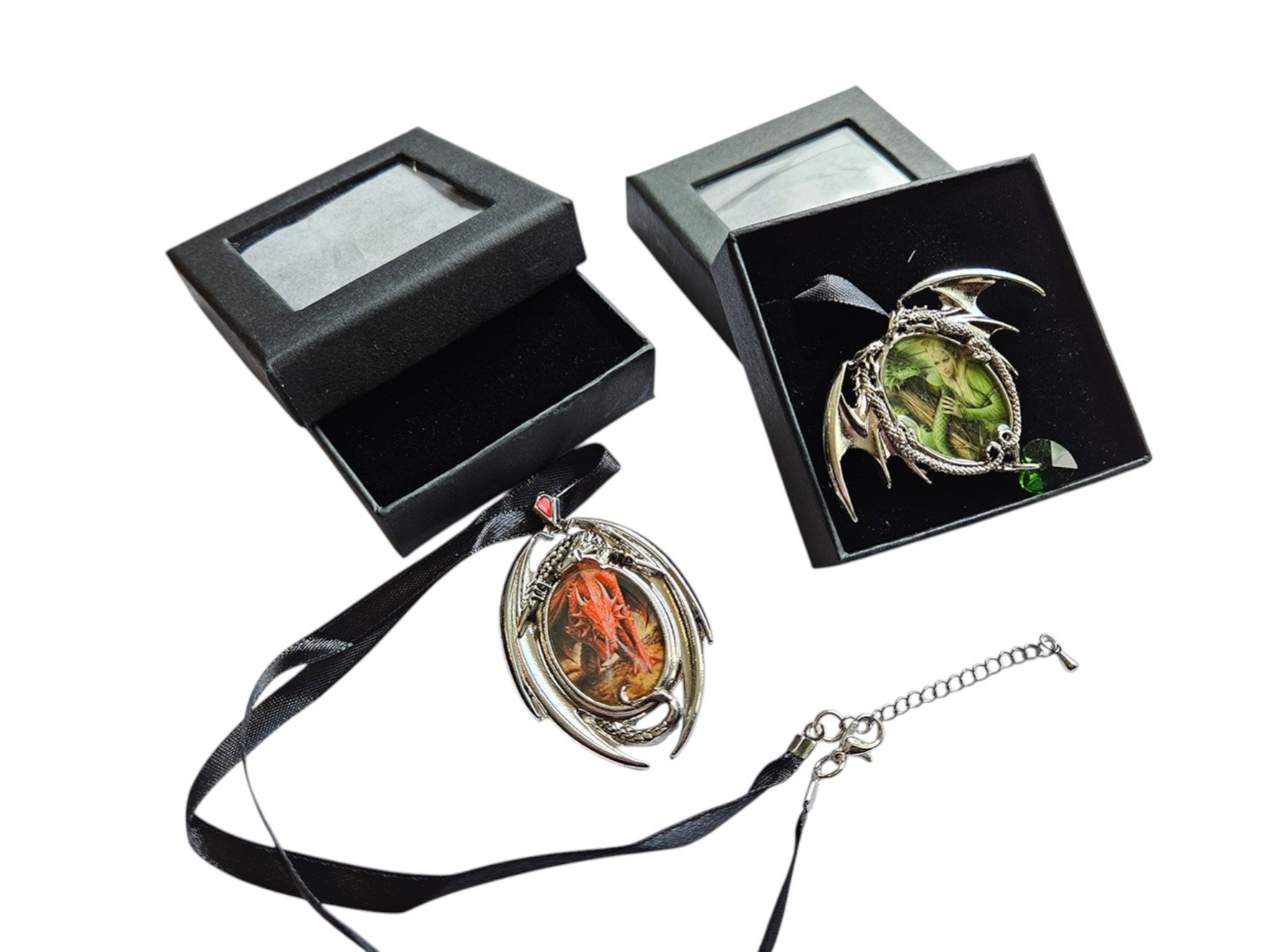 Anne Stokes Kettenanhänger Anne Stokes Anhänger Lunar Magic Schmuck Fantasy günstig online kaufen