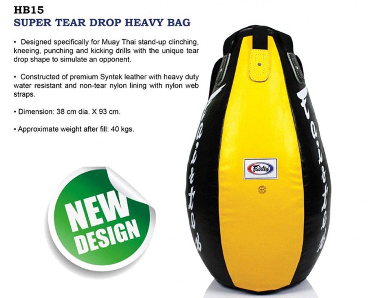 Fairtex Boxsack Fairtex Sandsack Teardrop Bag HB15