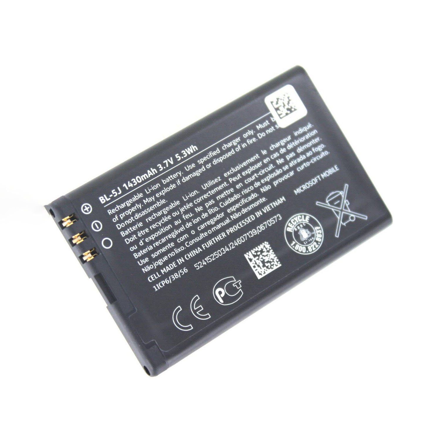 Nokia Original Akku für Nokia N900 (nicht N9-00) Akkupacks Akku 1430 mAh