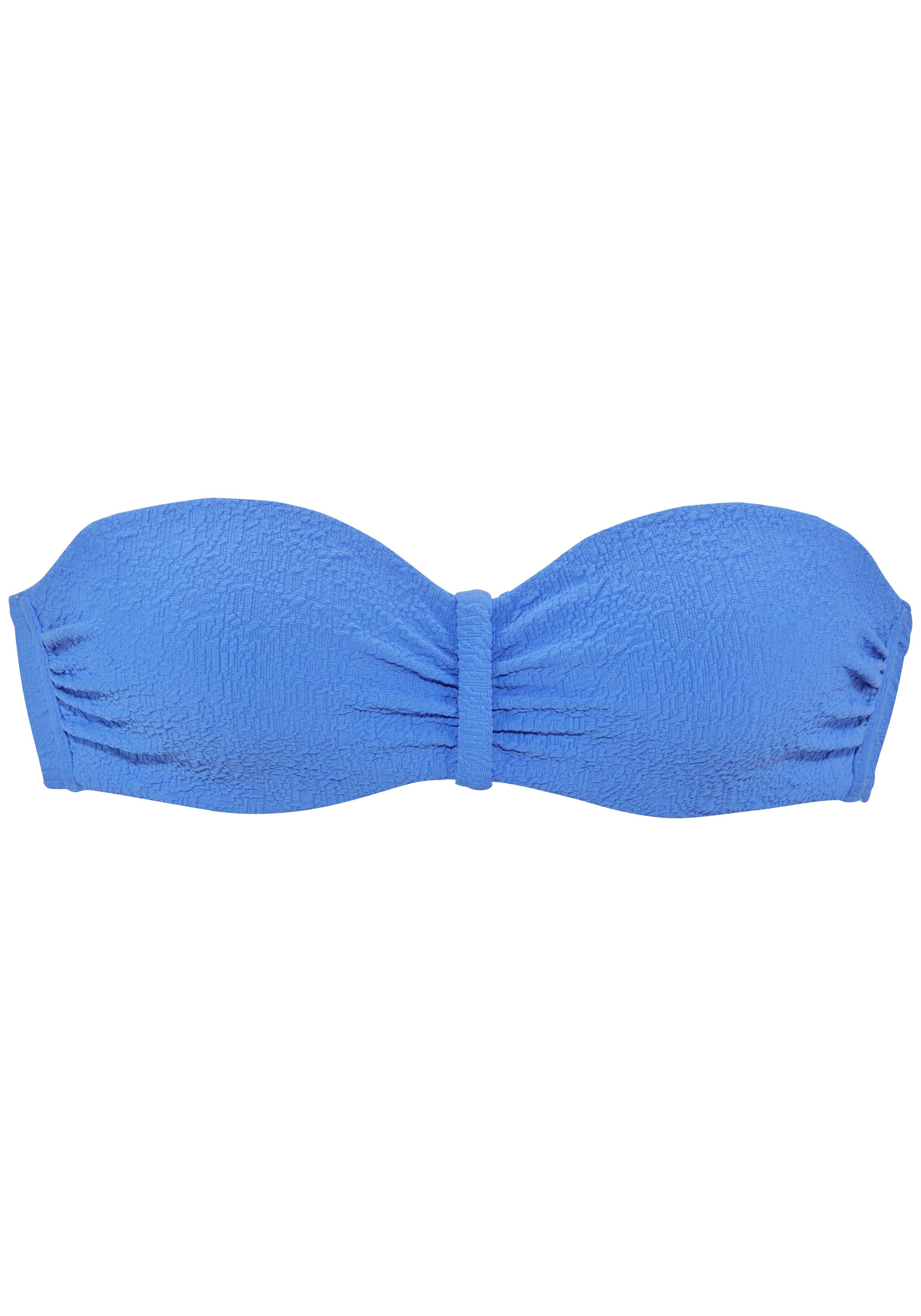 s.Oliver Bügel-Bandeau-Bikini-Top Oana, mit Strukturmuster