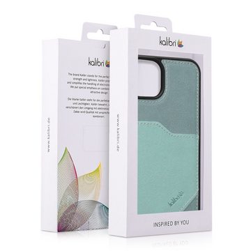 kalibri Handyhülle Hülle für Apple iPhone 13 / iPhone 14, Handyhülle Handy Cover - Kunstleder Case mit Kartenfach