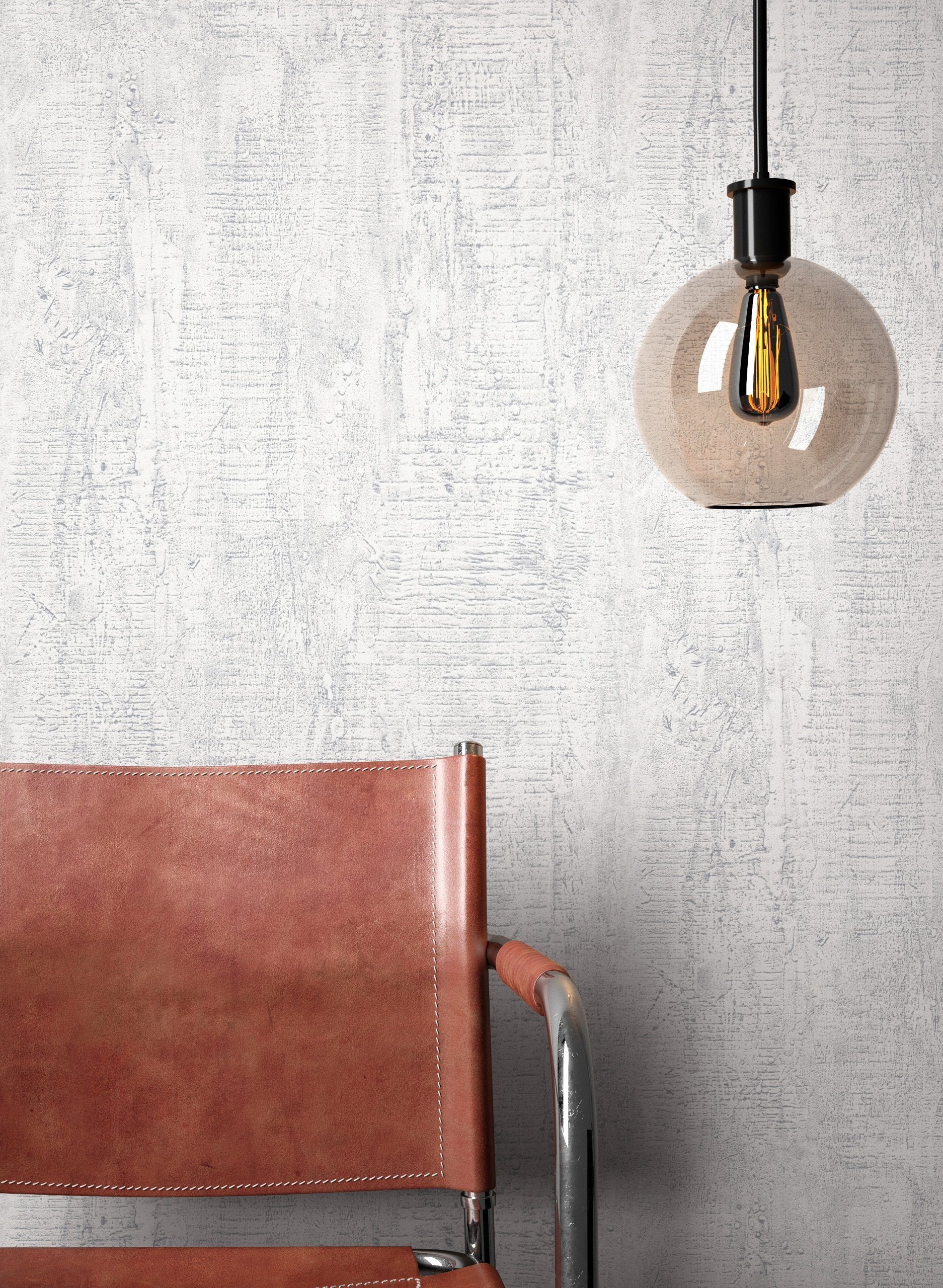 Newroom Vliestapete, Grau Tapete Industrial Beton günstig online kaufen