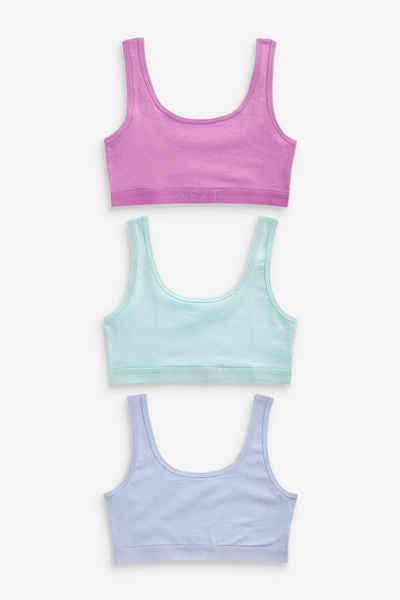 Next Crop-Top Kurztops im 3er-Pack (3-tlg)