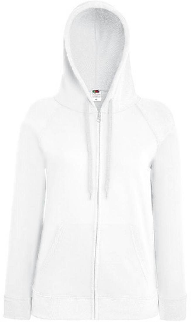 Fruit of the Loom Kapuzensweatjacke Lady-Fit Lightweight Hooded Sweat Jacket