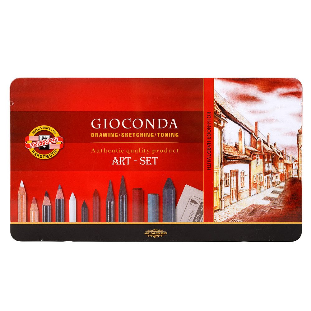 KOH-I-NOOR Buntstift KOH Künstler - Set 39 teilig Gioconda Art Metalletui