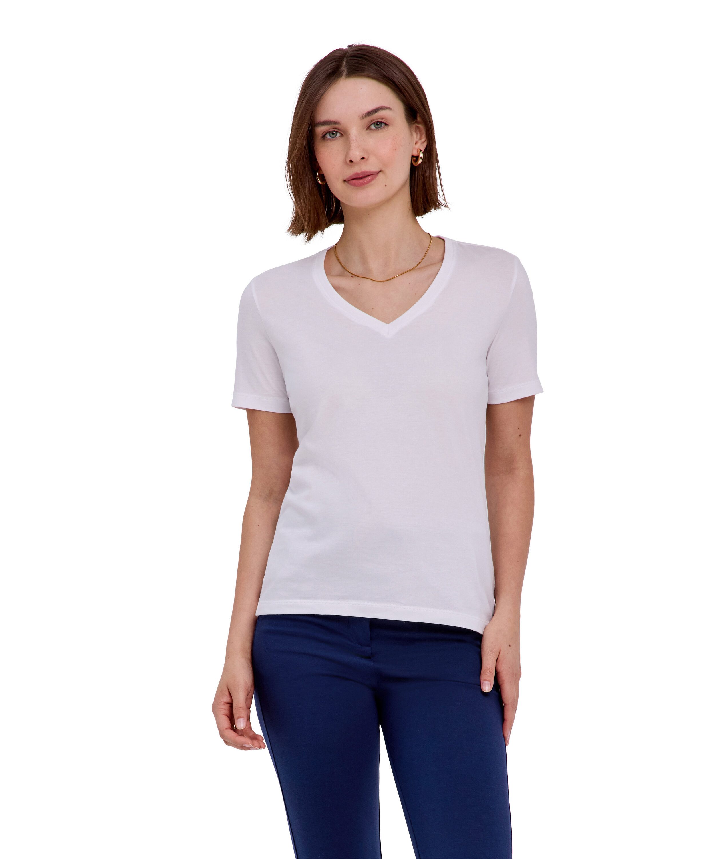 FALKE T-Shirt FALKE Essential Cotton Damen aus reiner Baumwolle (1-tlg., 1) aus reiner Baumwolle