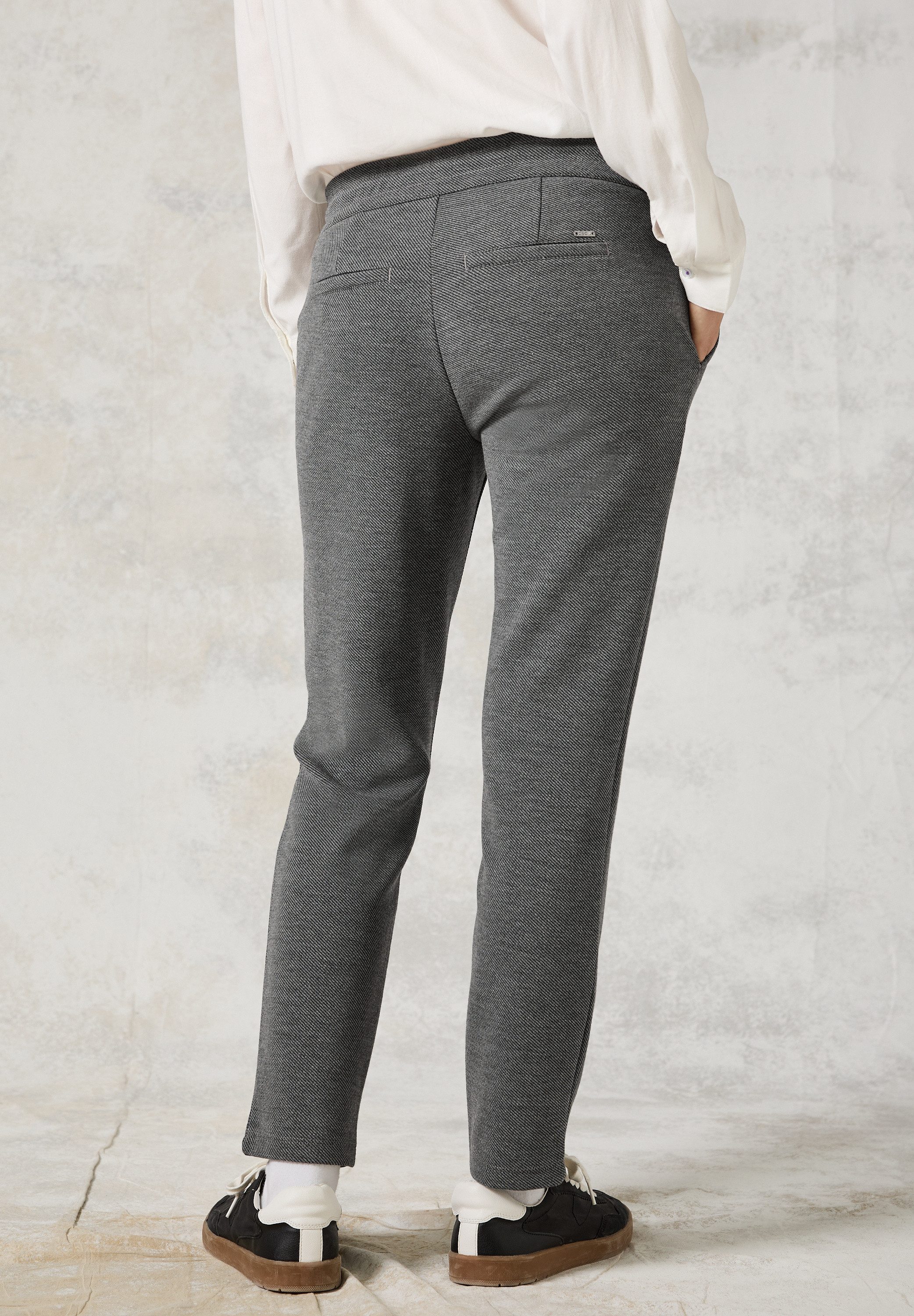 CECIL Stoffhose Style Tracey Sommerhose mit Kordelzug und Stretch günstig online kaufen