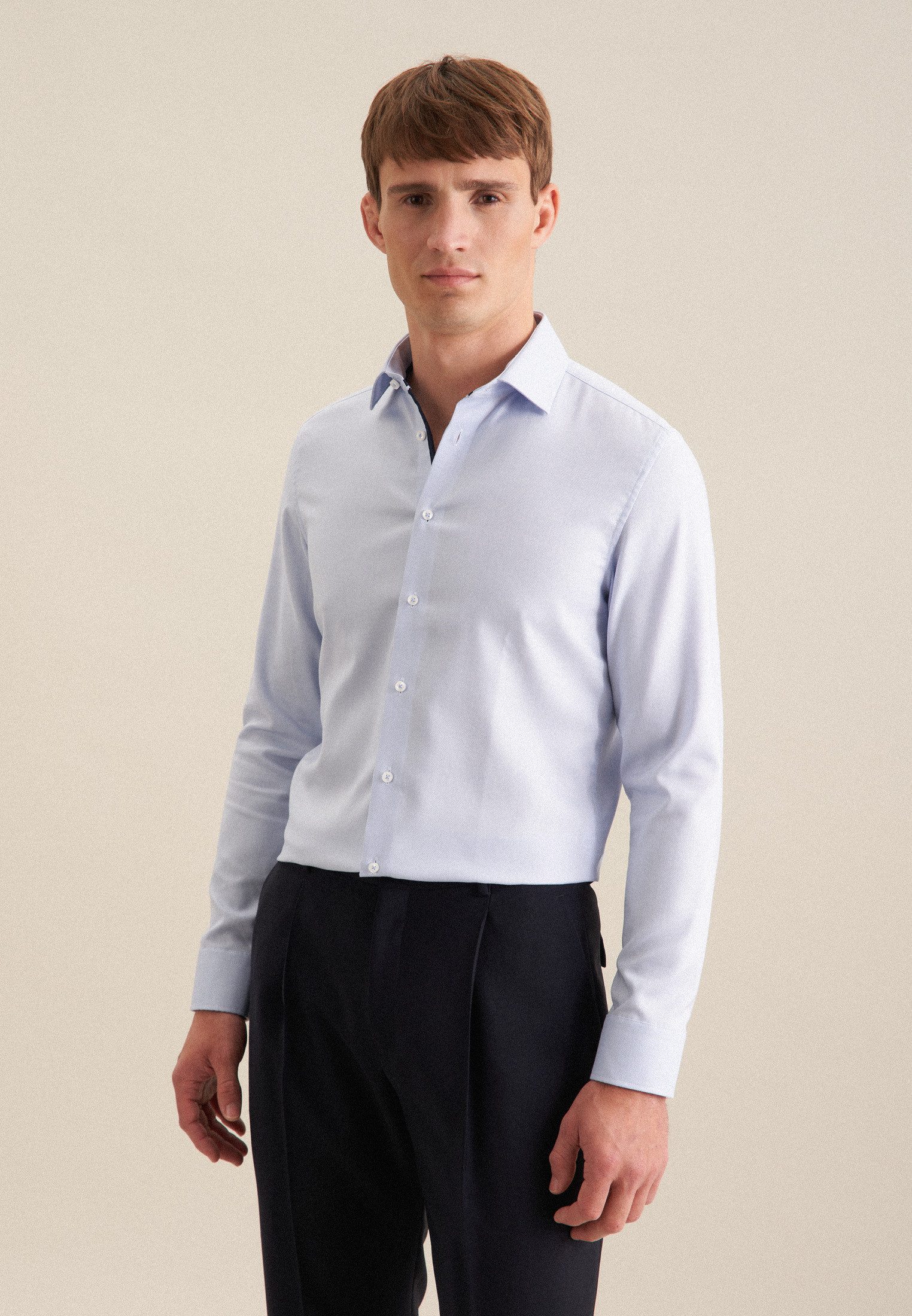 Businesshemd Schwarze Rose