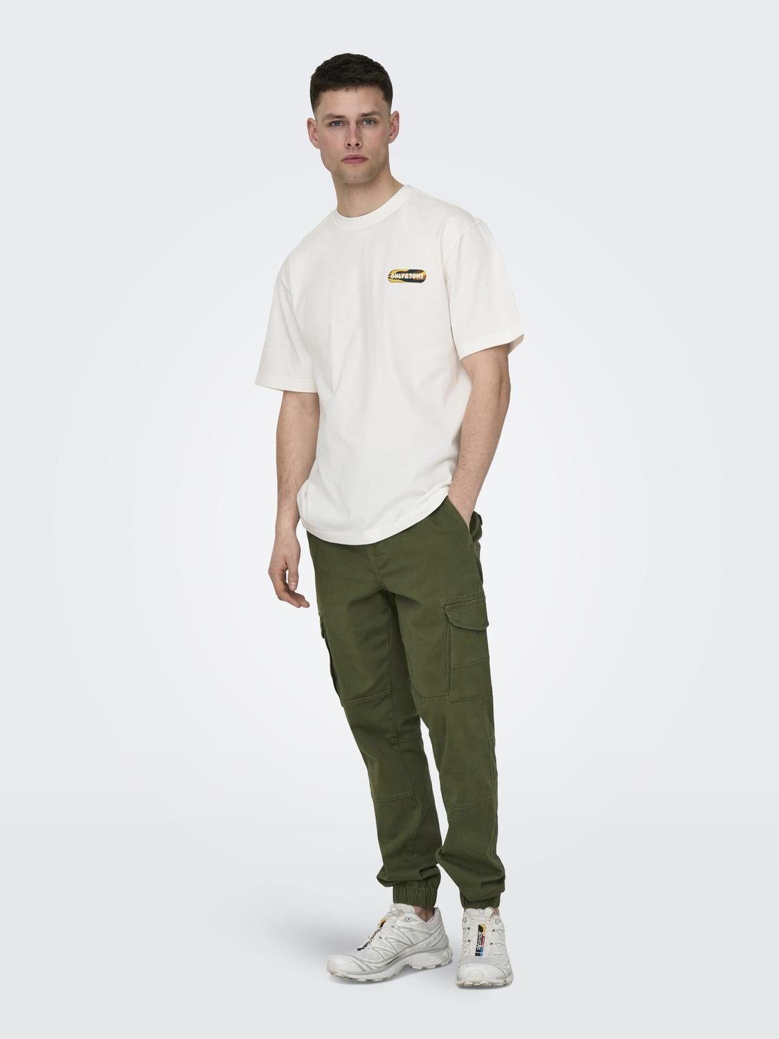 ONLY & SONS Cargohose ONSCARTER LIFE CARGO CUFF 0013 PANT NOOS