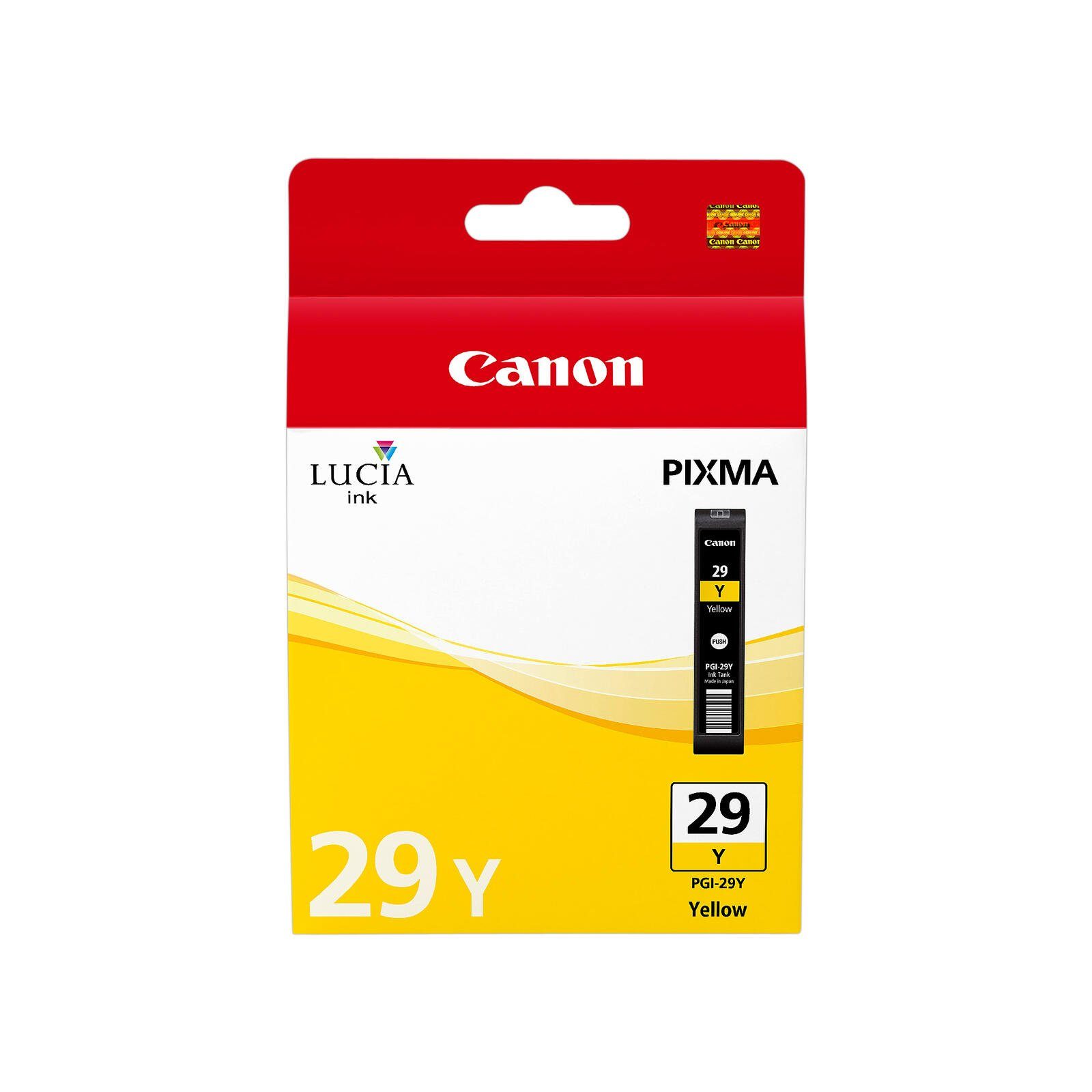 gelb Tintenpatrone PGI-29Y Canon Druckerpatrone Canon