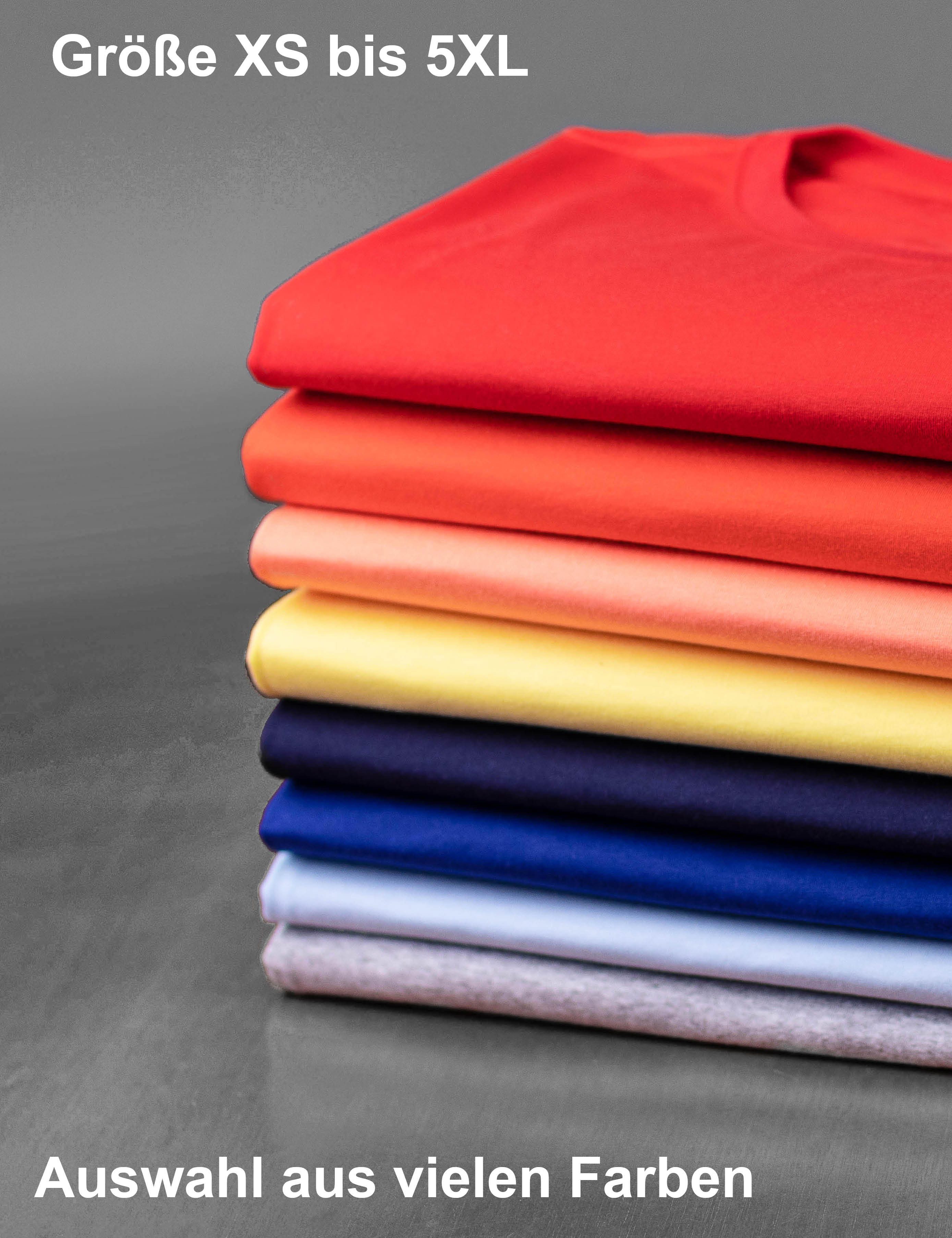 Youth Designz Print-Shirt Katzenhaare Damen T-Shirt mit lustigem Spruch als Geschenk für Frauen Fun Shirt mit modischem Statement Print