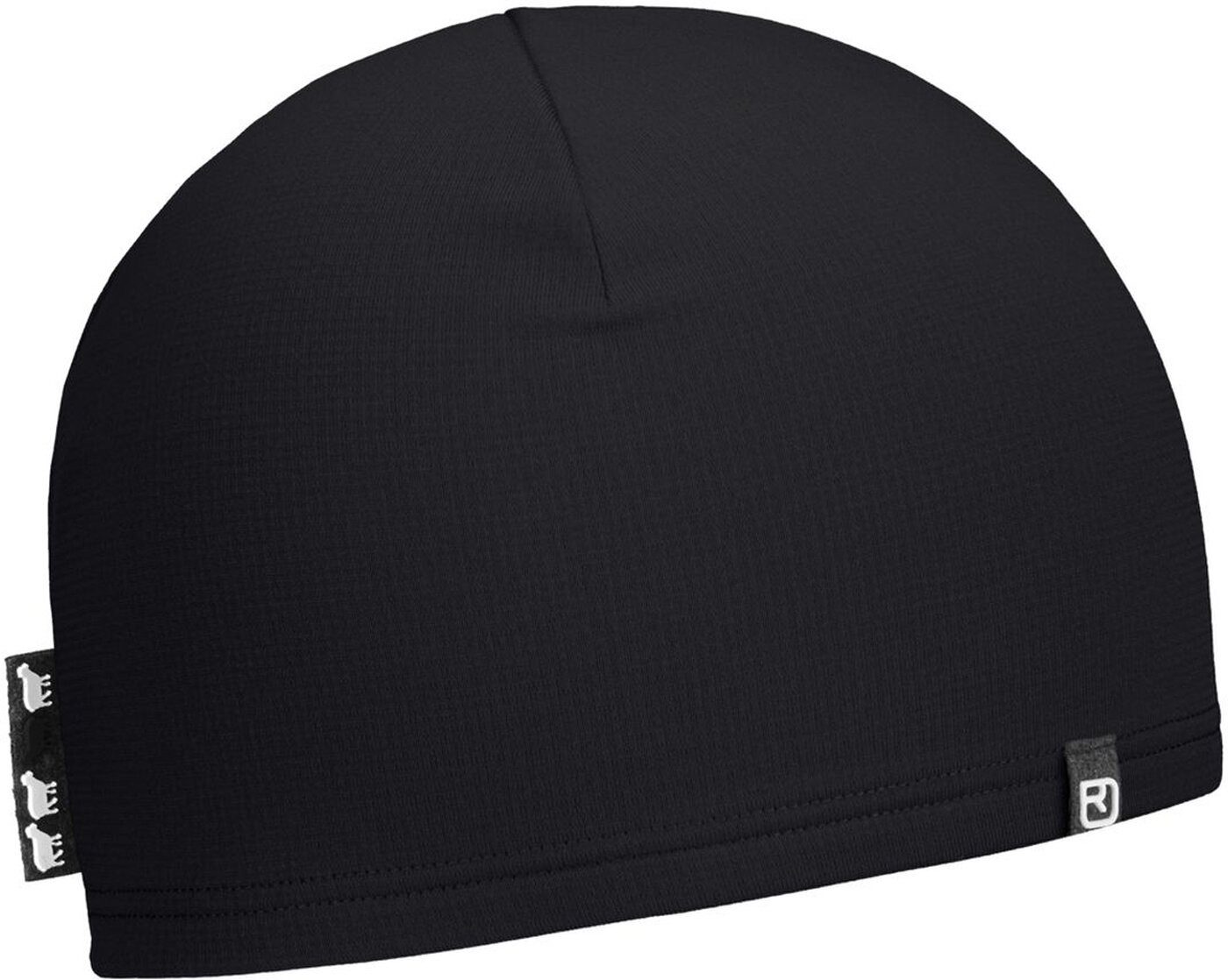 Ortovox Strickmütze LIGHT FLEECE BEANIE BLACK RAVEN