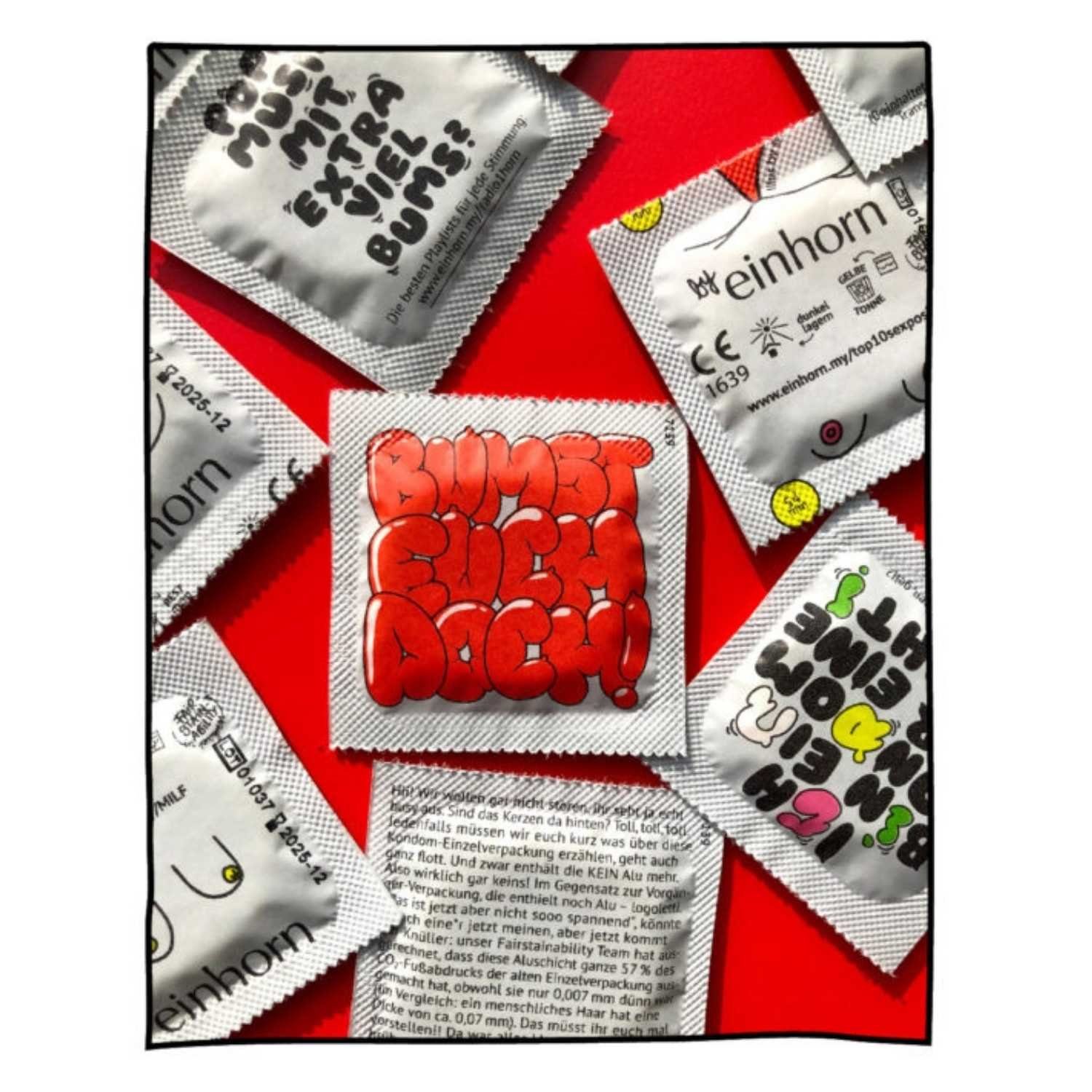 Einhorn Kondome -Penisgegenstände- einhorn Kondome