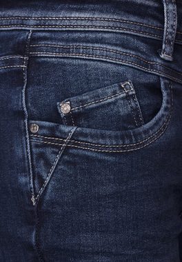 STREET ONE Slim-fit-Jeans softer Materialmix