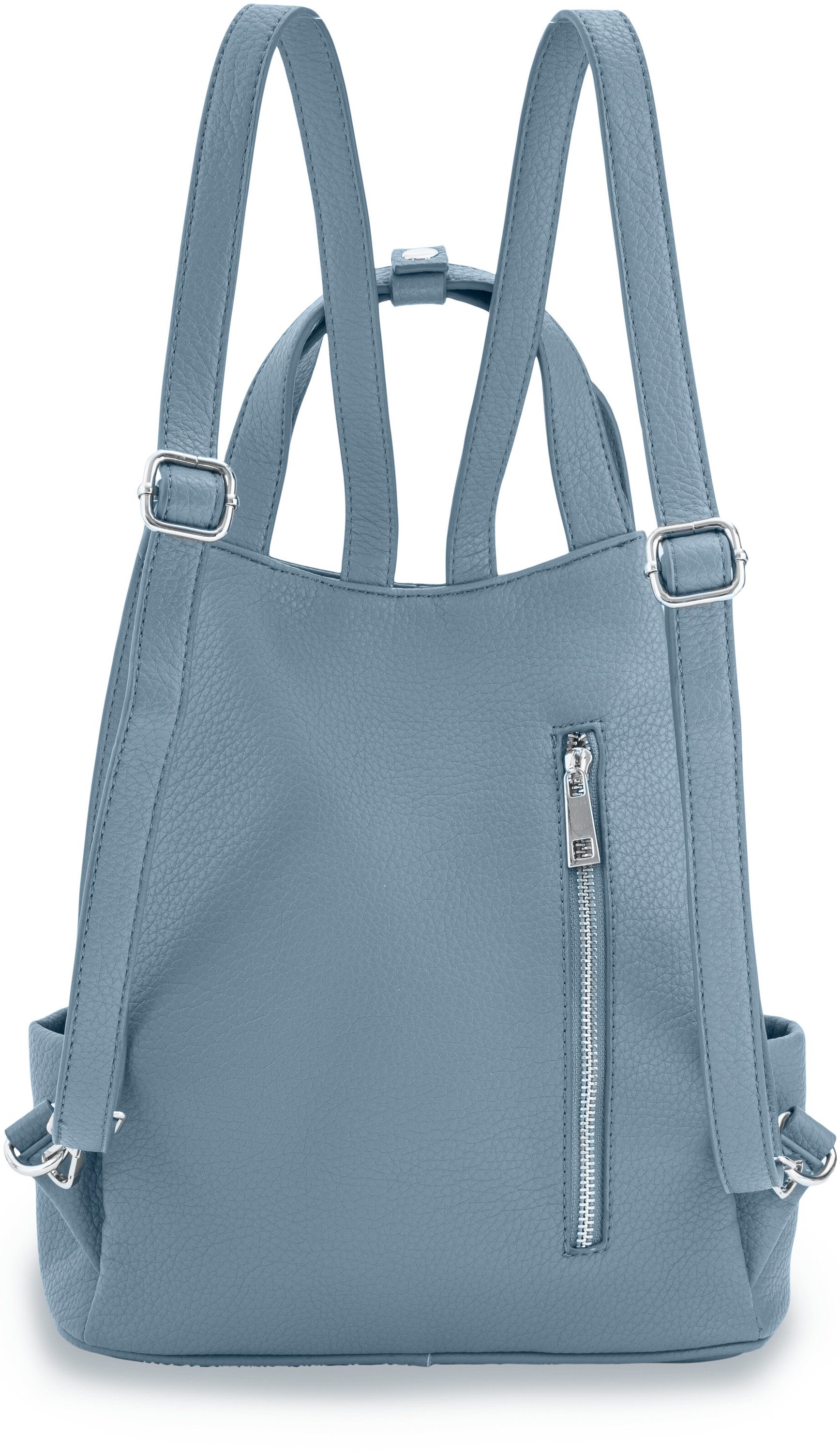 COLLEZIONE ALESSANDRO Rucksack München (1-tlg), Cityrucksack mit Rückenfach – Bild 4 von 5