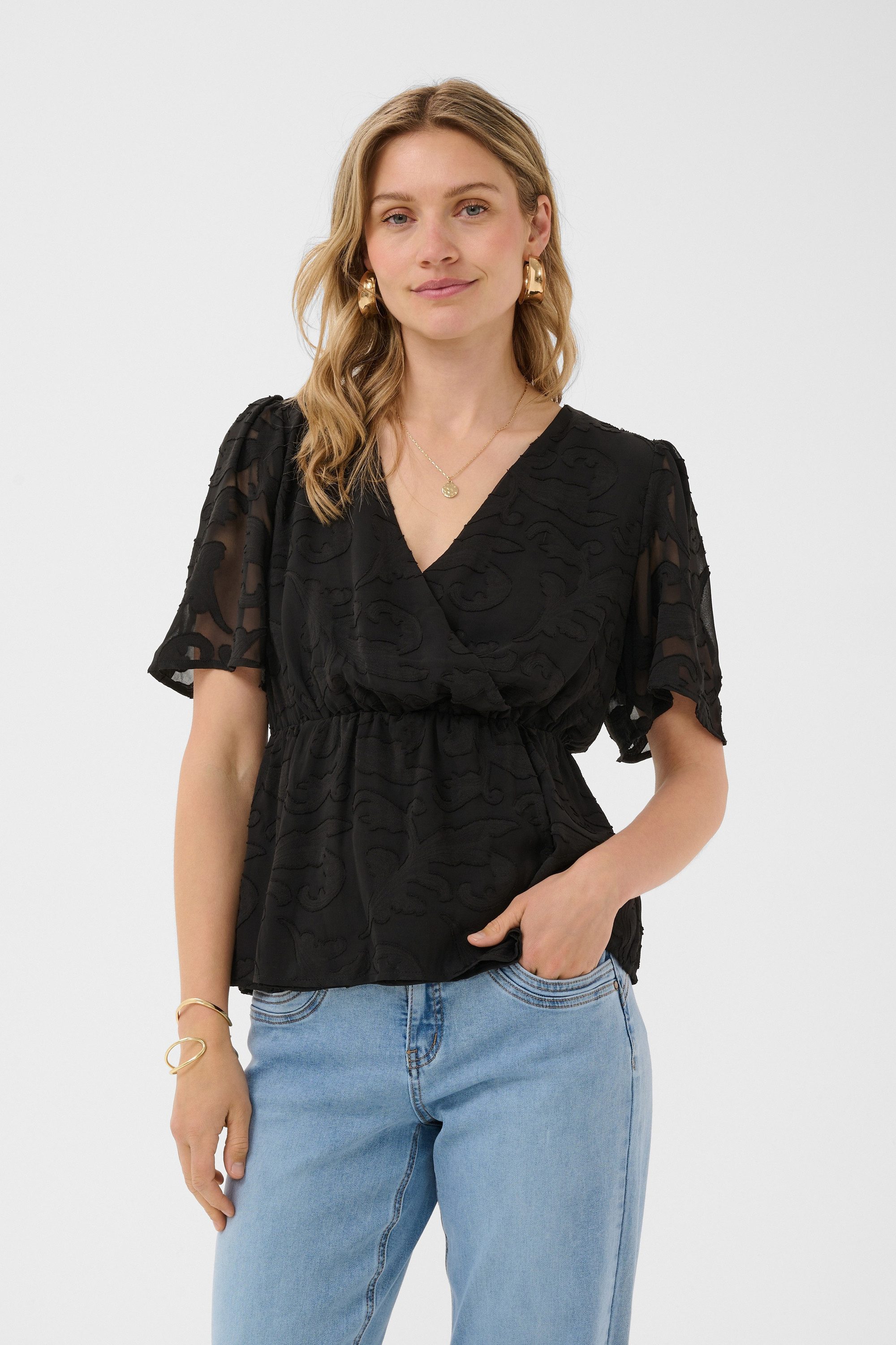 Cream Kurzarmbluse Bluse kurzarm CRMisandra