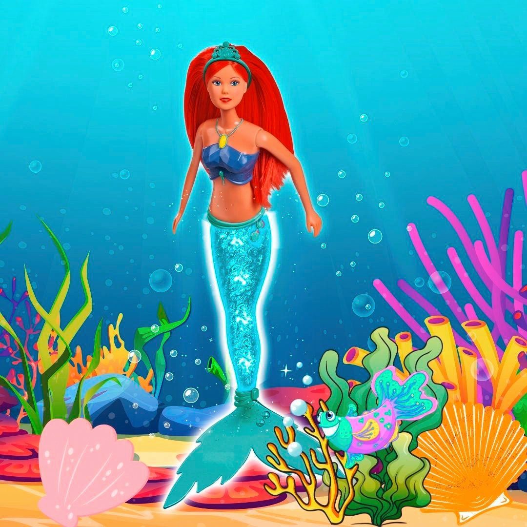 SIMBA Anziehpuppe Steffi Love Sparkle Mermaid günstig online kaufen