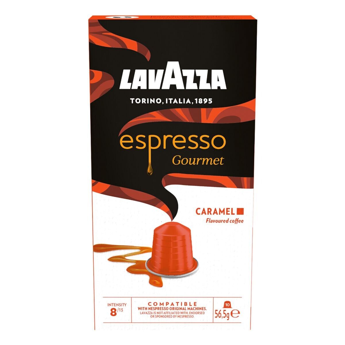 Lavazza Kaffee Espresso Caramel, 10 Kaffeekapseln