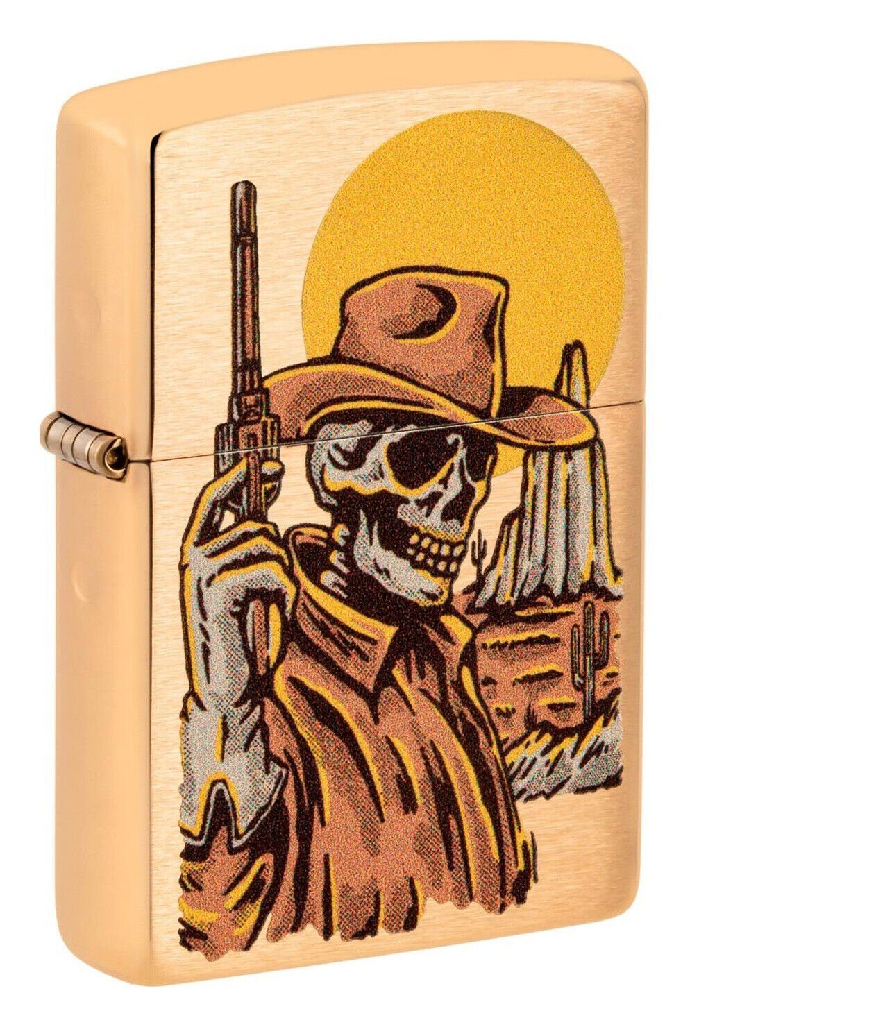 Zippo Feuerzeug Zippo Feuerzeug Wild West Skeleton