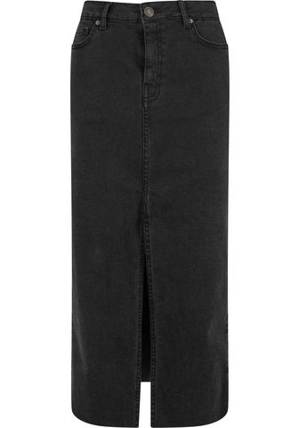 URBAN CLASSICS Sommerrock Ladies High Slit Džinsai Sk...