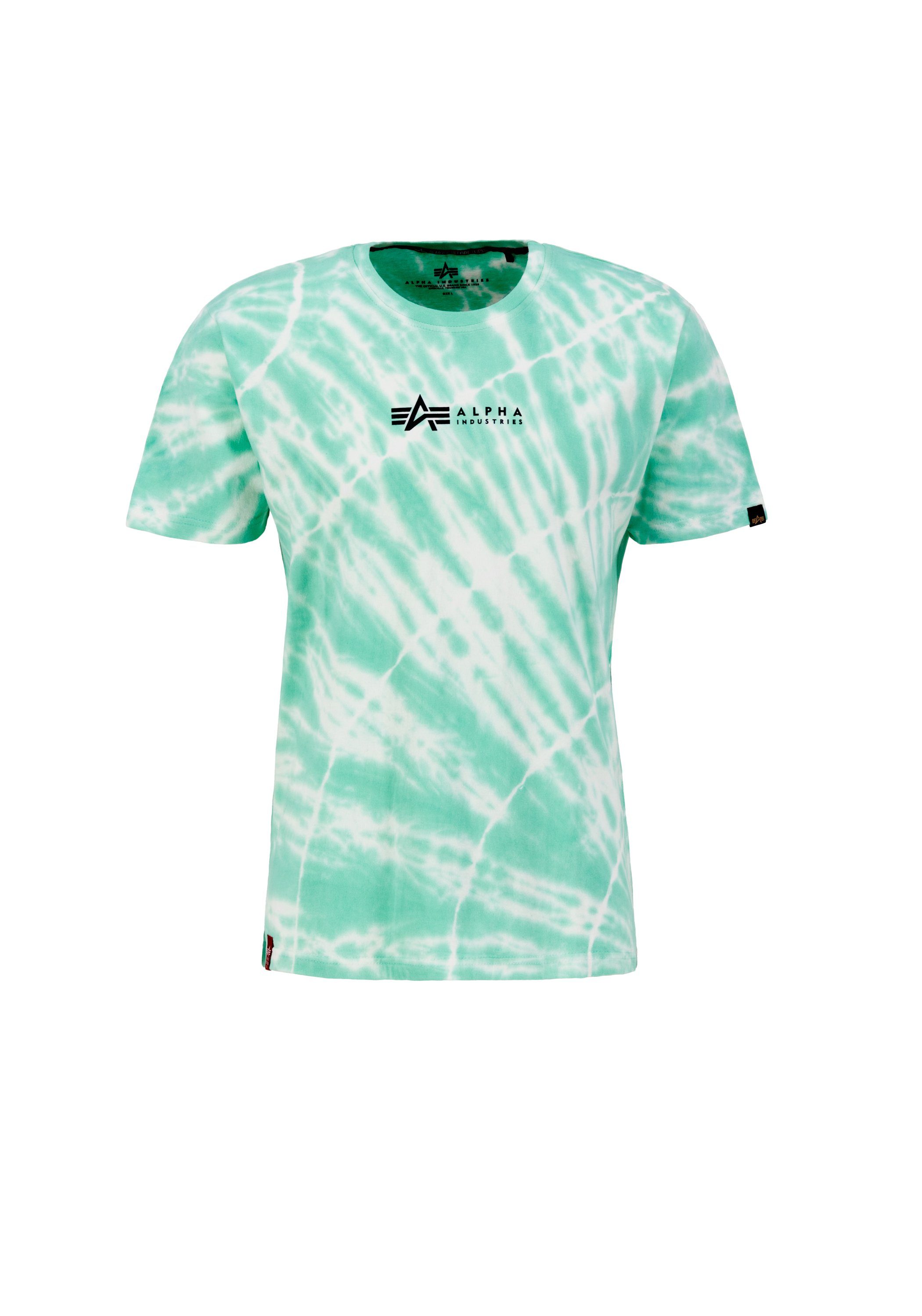 Alpha Industries T-Shirt Alpha Industries Men - T-Shirts Tie Dye T atomic green | T-Shirts