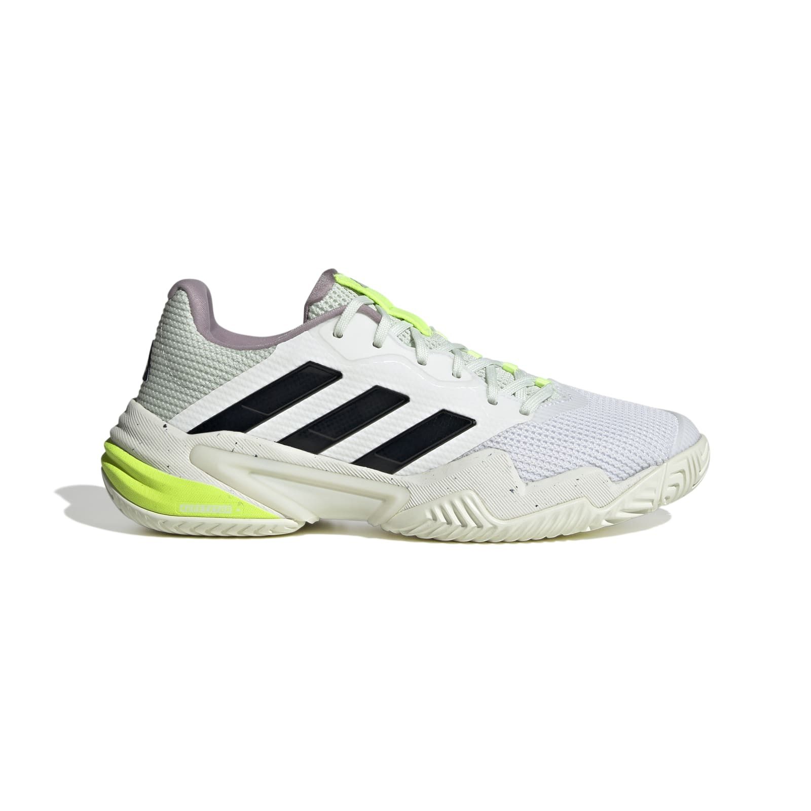 adidas Performance Barricade 13 Allcourt (Stabil) 2024 weiss/hellgrün Damen Tennisschuh