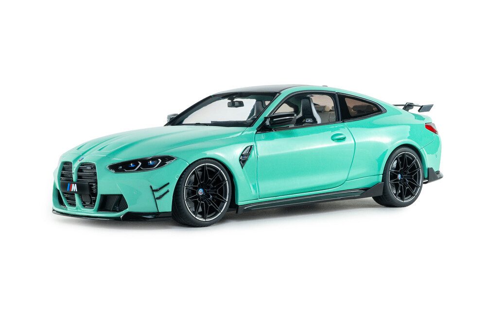 Solido Modellauto BMW M4 Performance Solido Works 2025 türkis, Maßstab 1:18