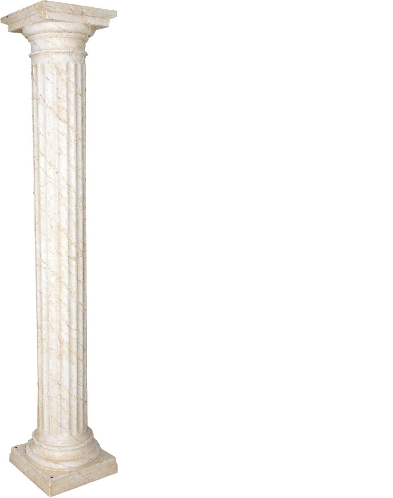 JVmoebel Skulptur XXL Säule 214cm Groß Design Luxus Neu Stil Säulen Griechische Antik