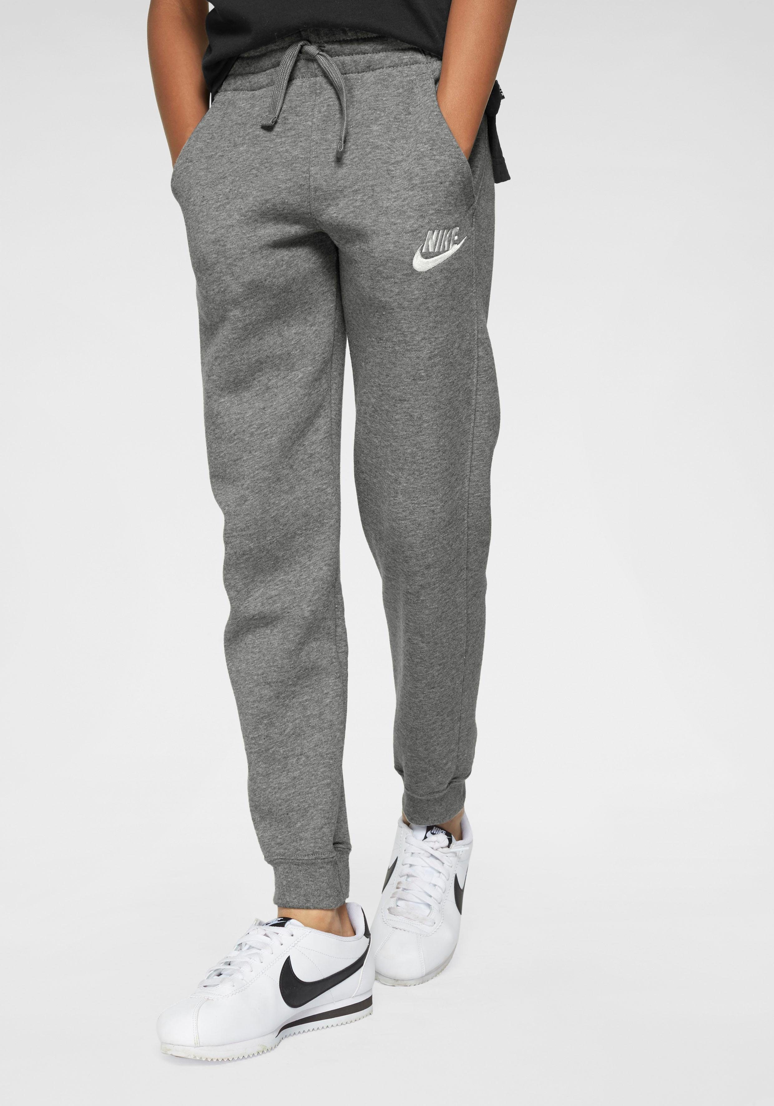 CLUB Sportswear FLEECE grau-meliert PANT JOGGER Jogginghose NSW Nike B