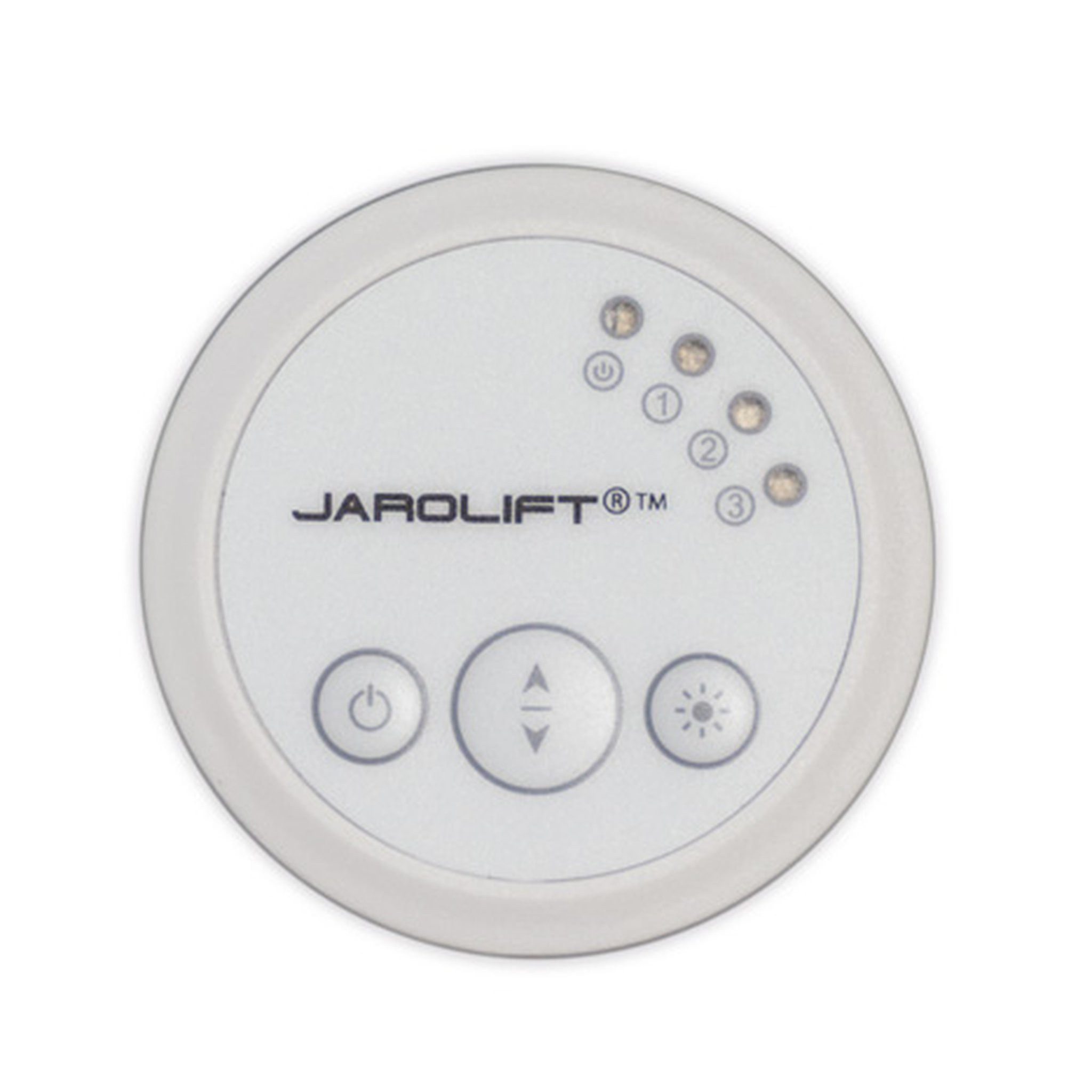 jarolift Rollladen-Funksteuerung Funk Sonnensensor / Lichtsensor TDSO, weiß, für Rollläden & Markisen, 1-tlg., 1 Stück, Rolling Code, Fail Safe Modus, Lernbare Lichtstufe