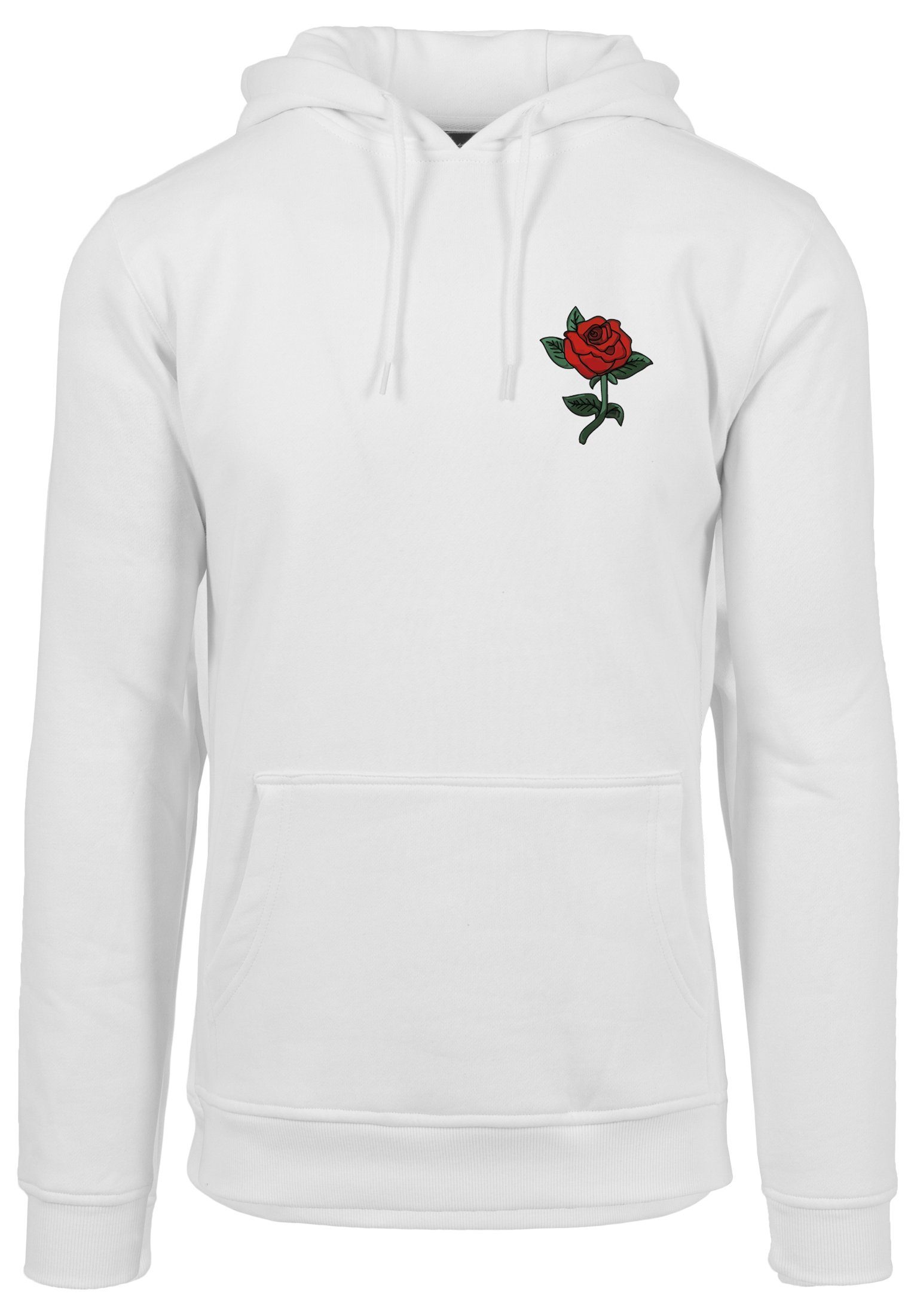 MisterTee Sweater Herren Rose Hoody (1-tlg)