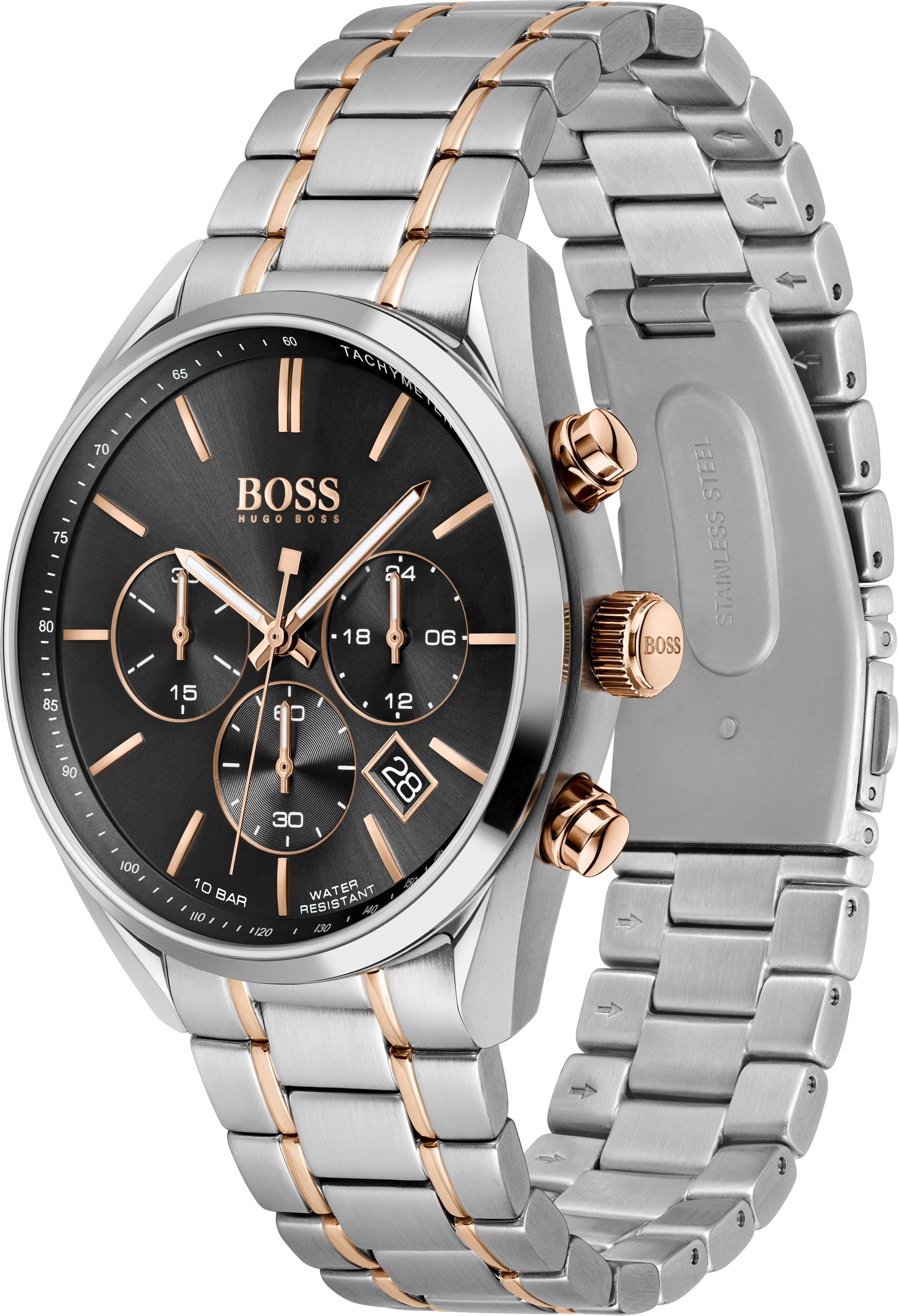 BOSS Chronograph CHAMPION 1513819, Quarzuhr, Herrenuhr, günstig online kaufen