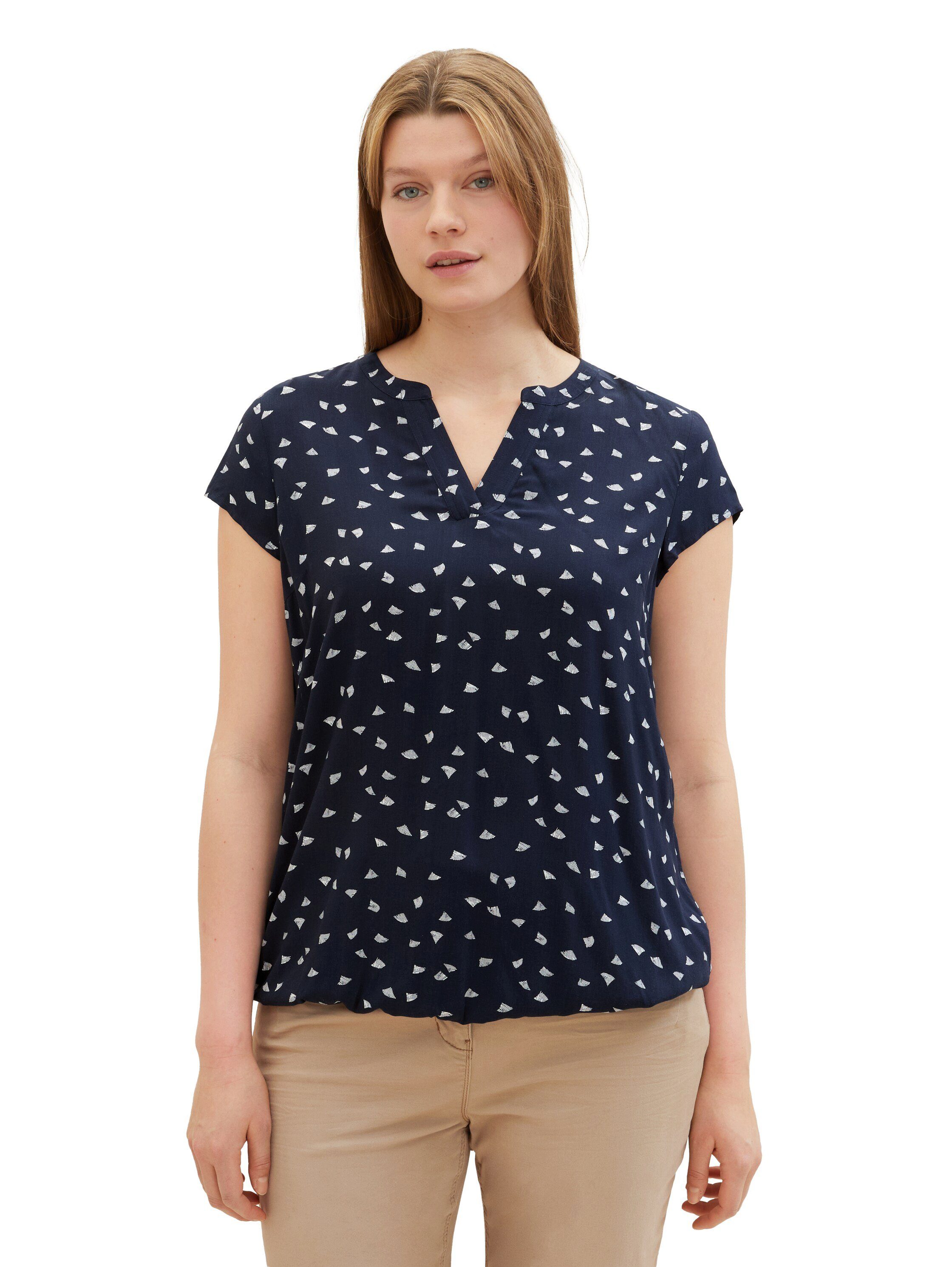TOM TAILOR PLUS Druckbluse in floraler Optik