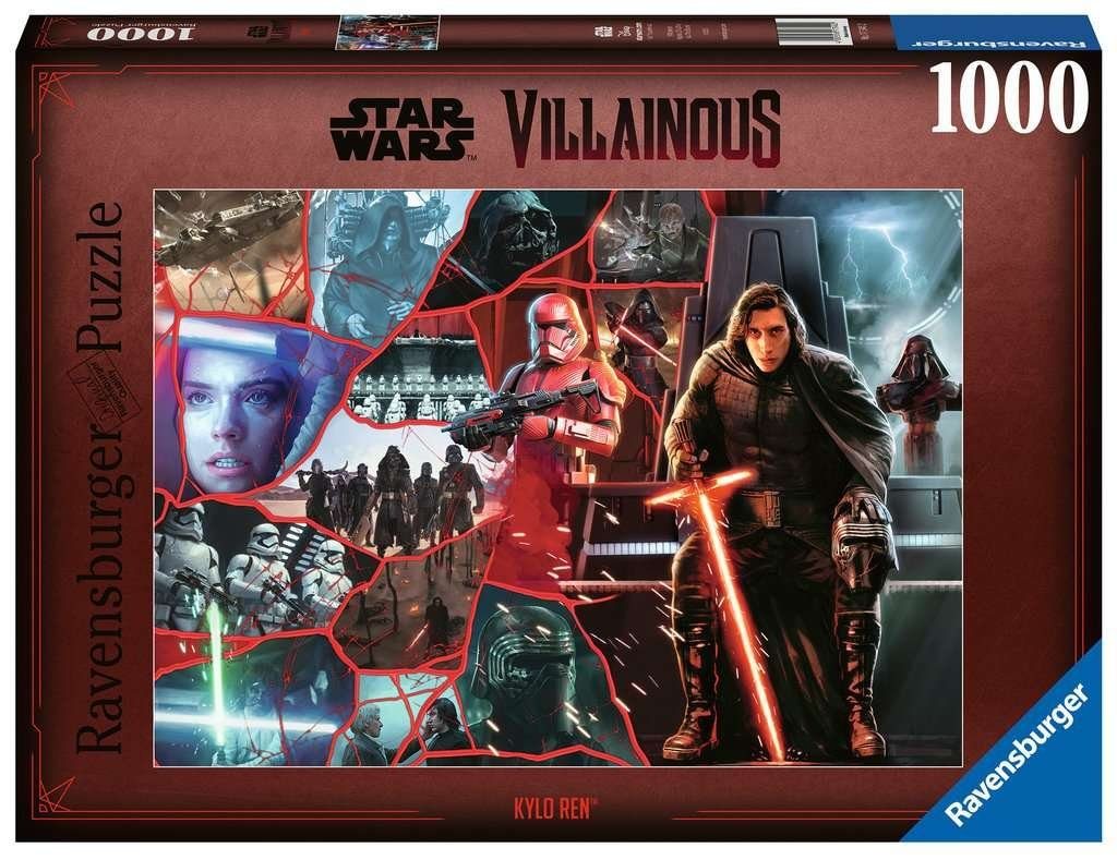 Ravensburger Puzzle Ravensburger 17340 Star Wars Villainous Kylo Ren 1000 Teile Puzzle, 1000 Puzzleteile, Made in Europe