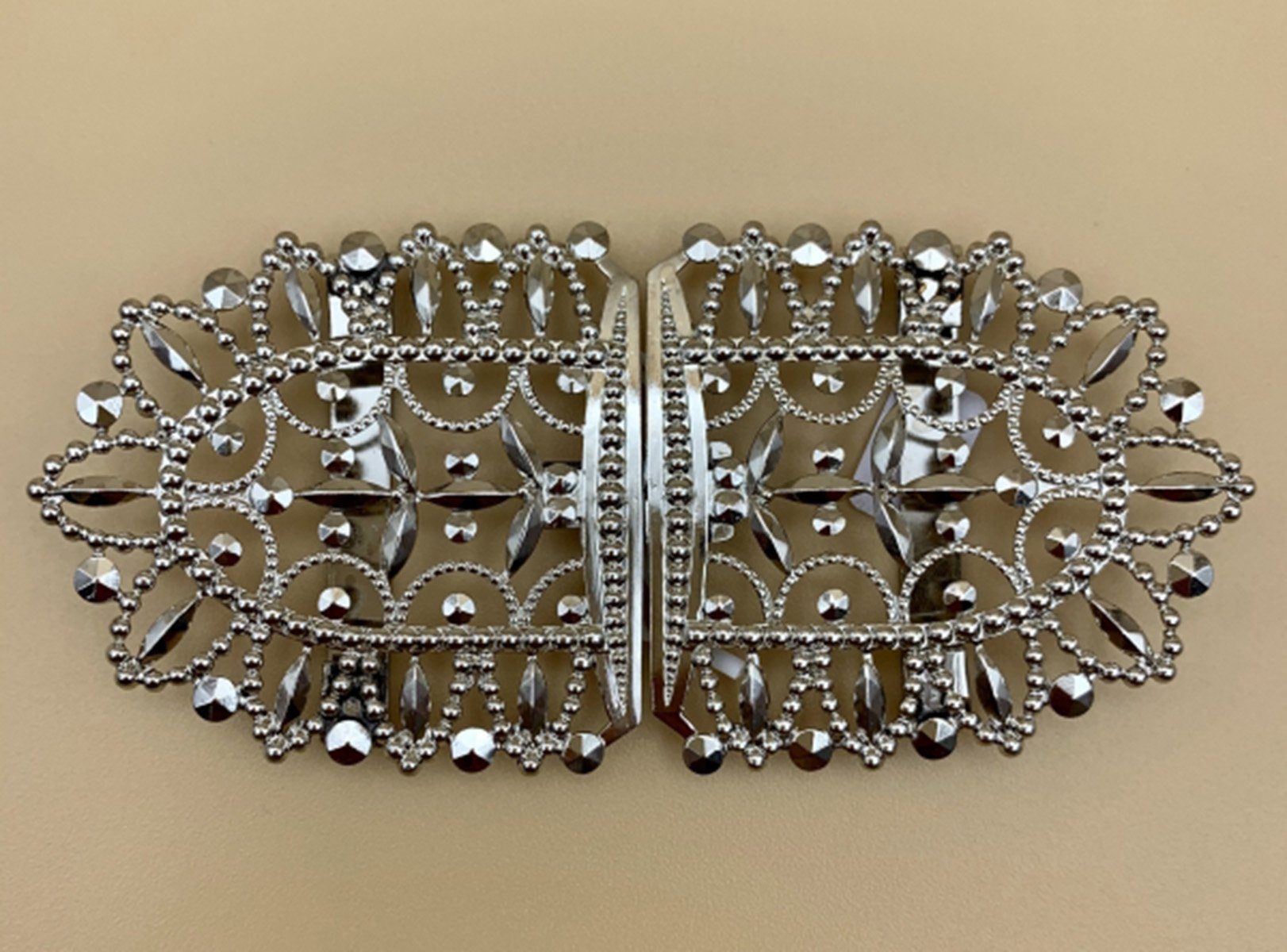 Pezzo D'oro Gürtelschnalle Trachtenschließe silber,Dirndlschließe,made in G günstig online kaufen