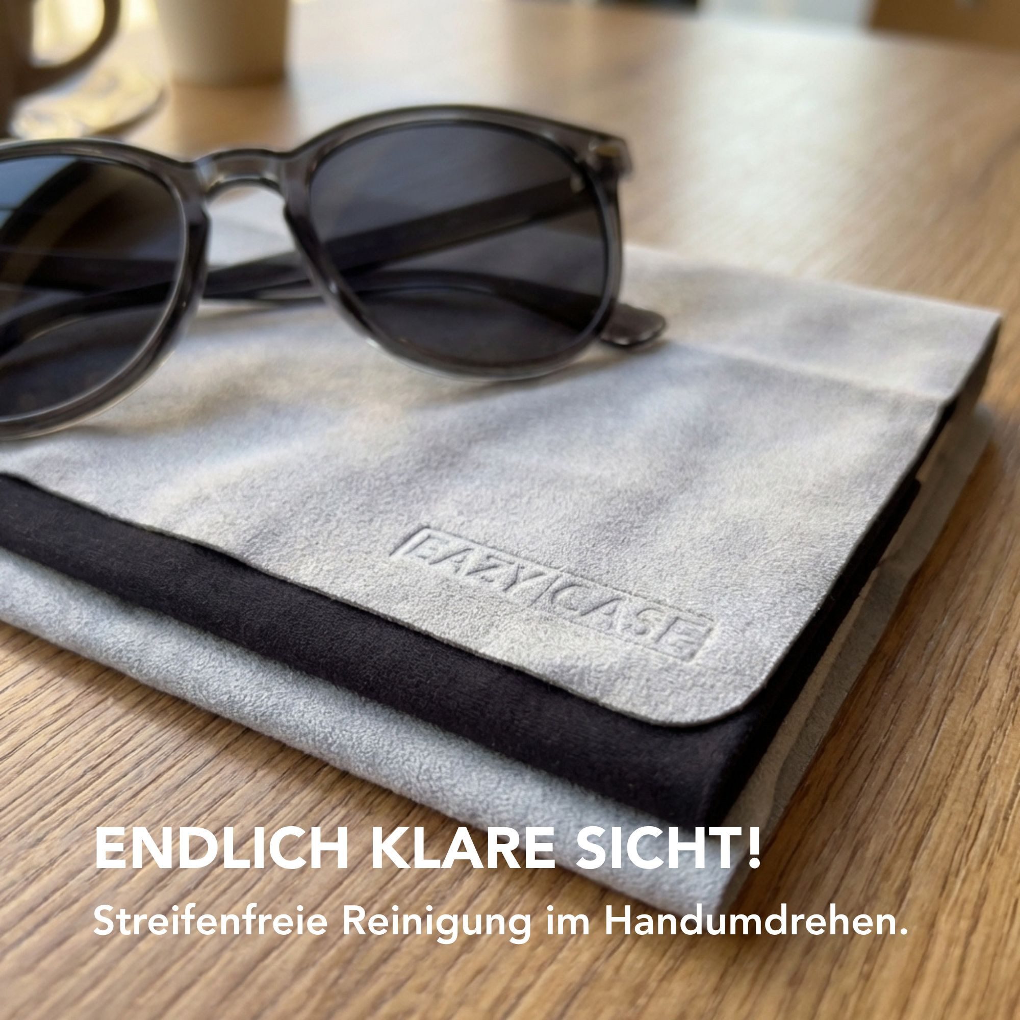 EAZY CASE EAZY CASE 3x Poliertuch Premium Display Reinigungstuch für Handy Mikrofasertuch (Microfaser, 3er Set, 3x Poliertuch in verschiedenen Farben)