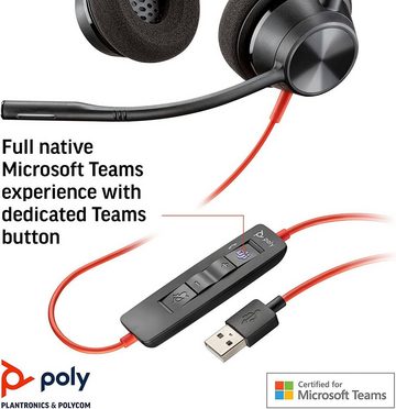 Poly Blackwire 3325 Headset (Noise-Cancelling)