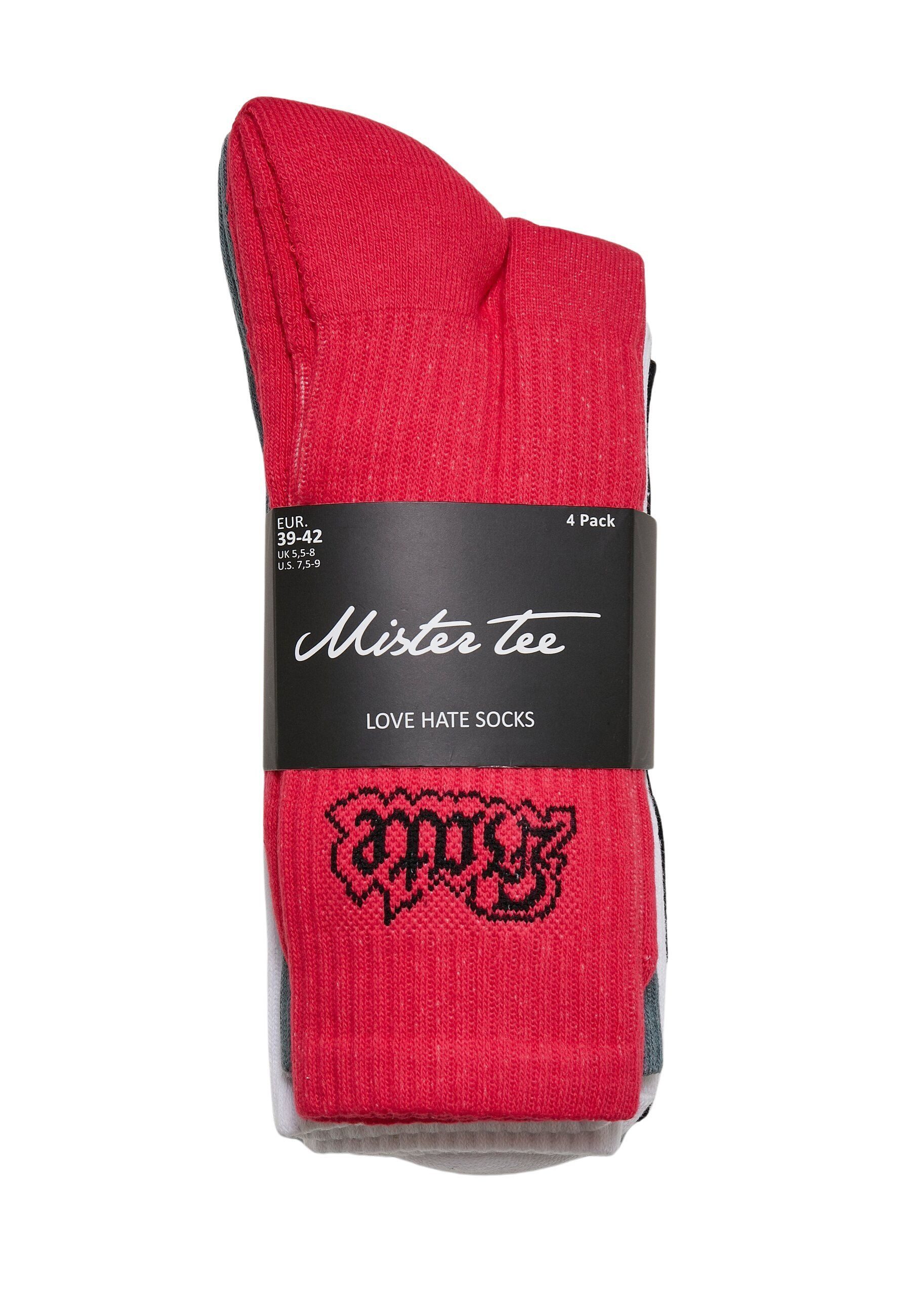 MisterTee Basicsocken MisterTee Socken Socks 4-Pack (1-Paar)